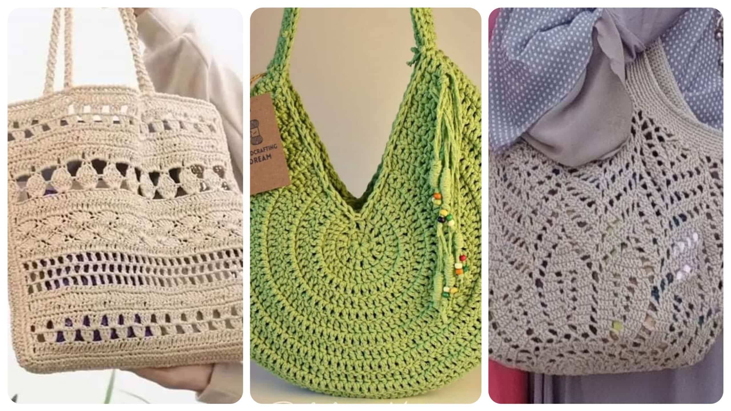 Beleza e Versatilidade: Bolsas de Crochê Artesanal