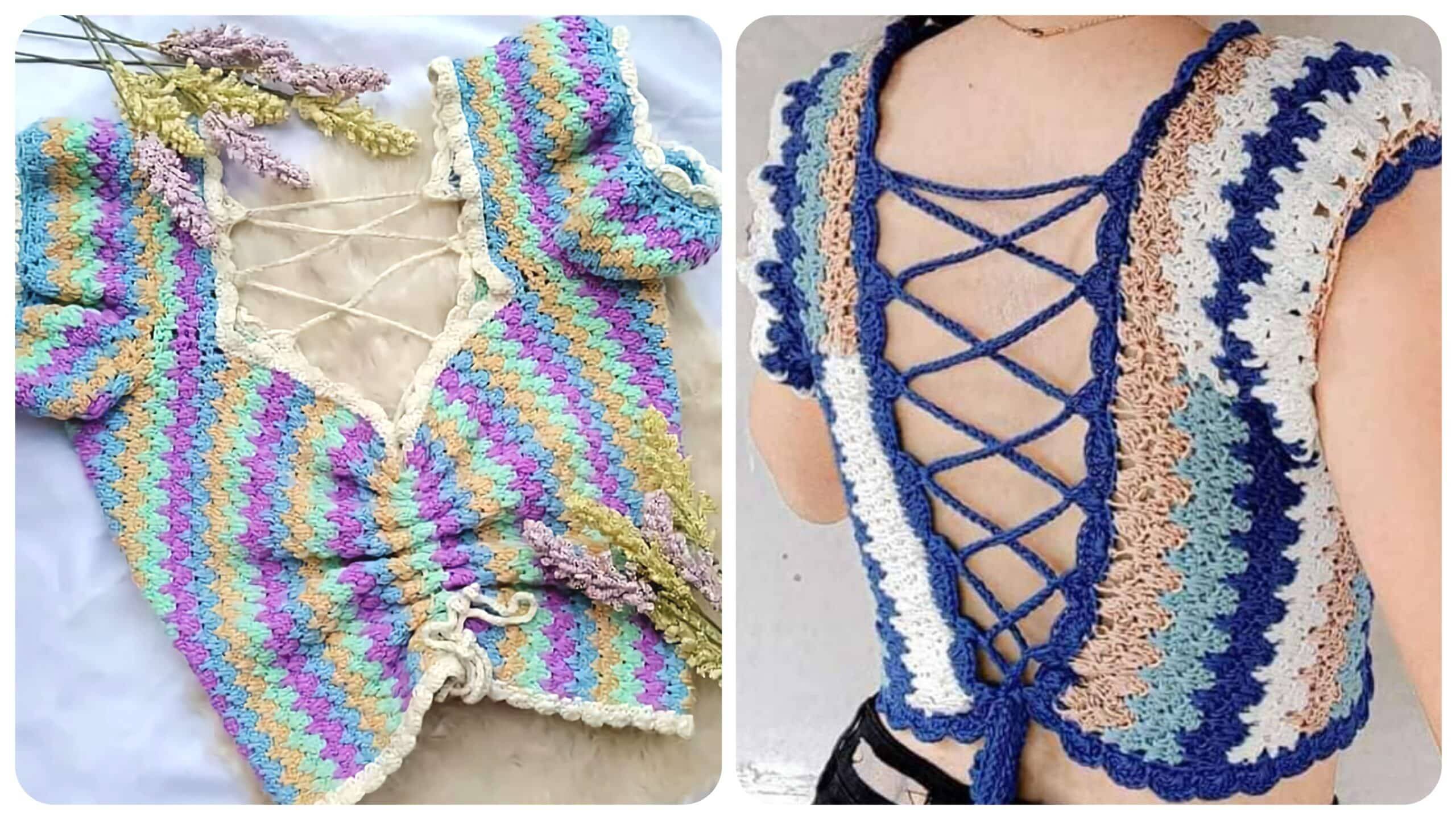 Top Cropped de Crochê: Elegância Artesanal para o seu Guarda-Roupa