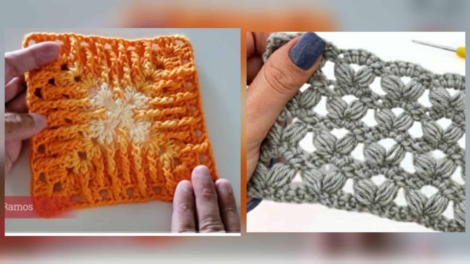 Aprenda Como Fazer 2 Pontos de Crochê Super Lindos e Eleve o Padrão dos Seus Trabalhos! 