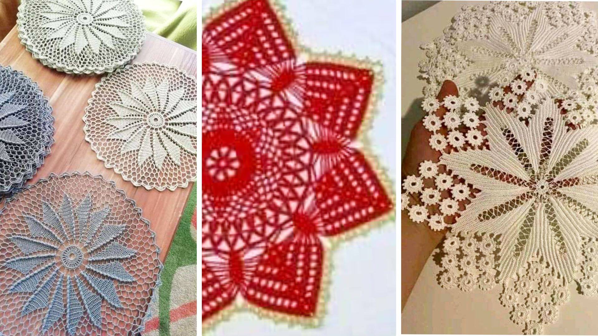 Diy Criativo: 15 Sousplat de Crochê Diferentes com Gráficos Inéditos!