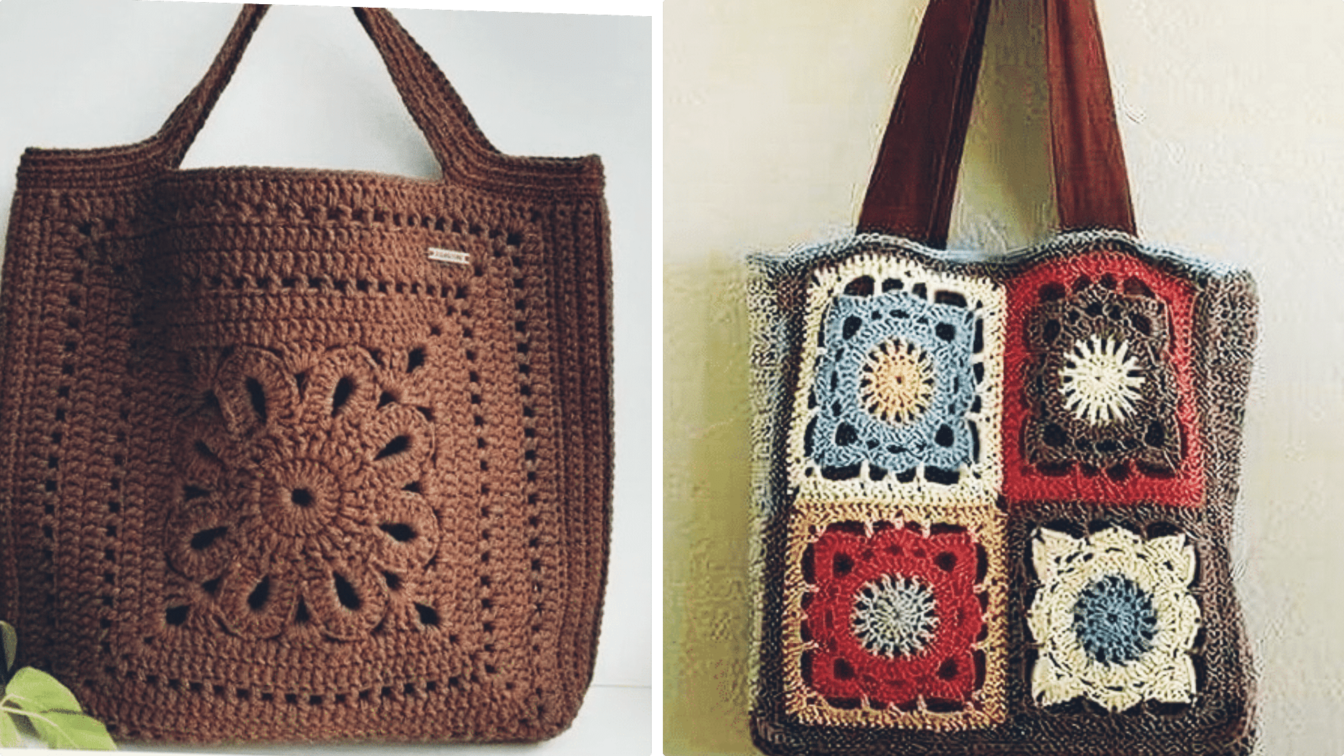 21 Bolsas de Crochê Bem Fáceis com Barbante