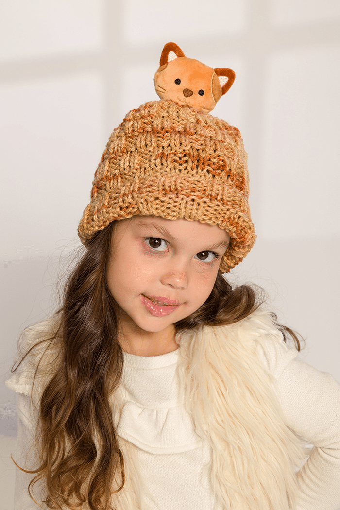 Encante os Pequenos com o Gorro Gato Olly Infantil de Tricô