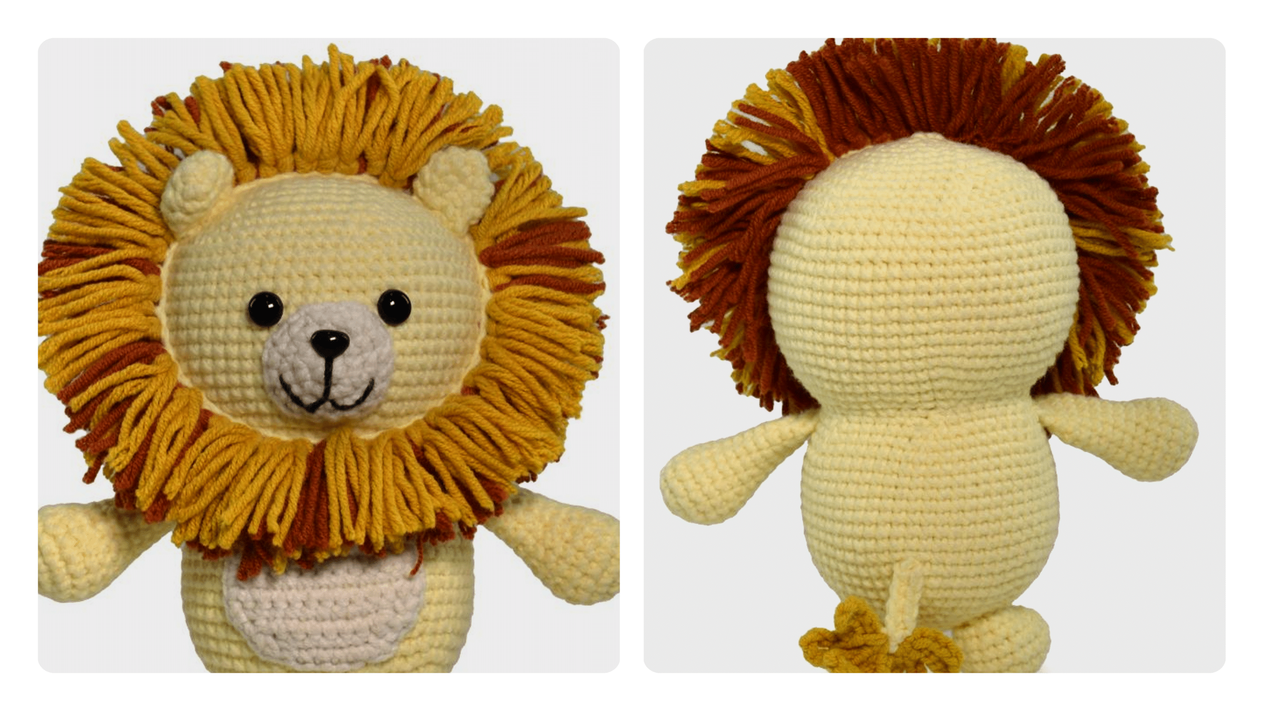 Crochê fácil para presentes: Leãozinho Amigurumi
