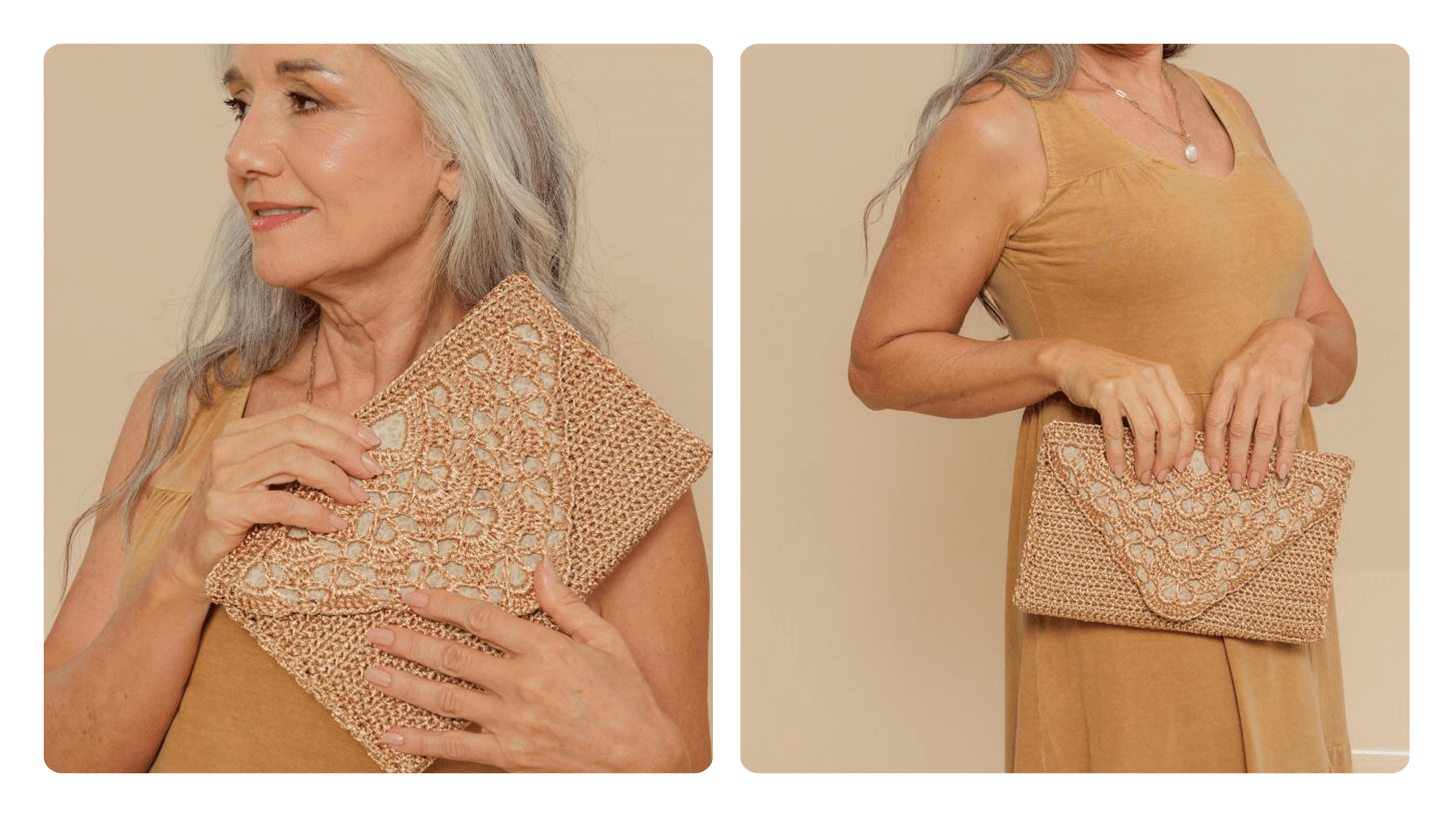 Crochê de Luxo: Clutch Encanto