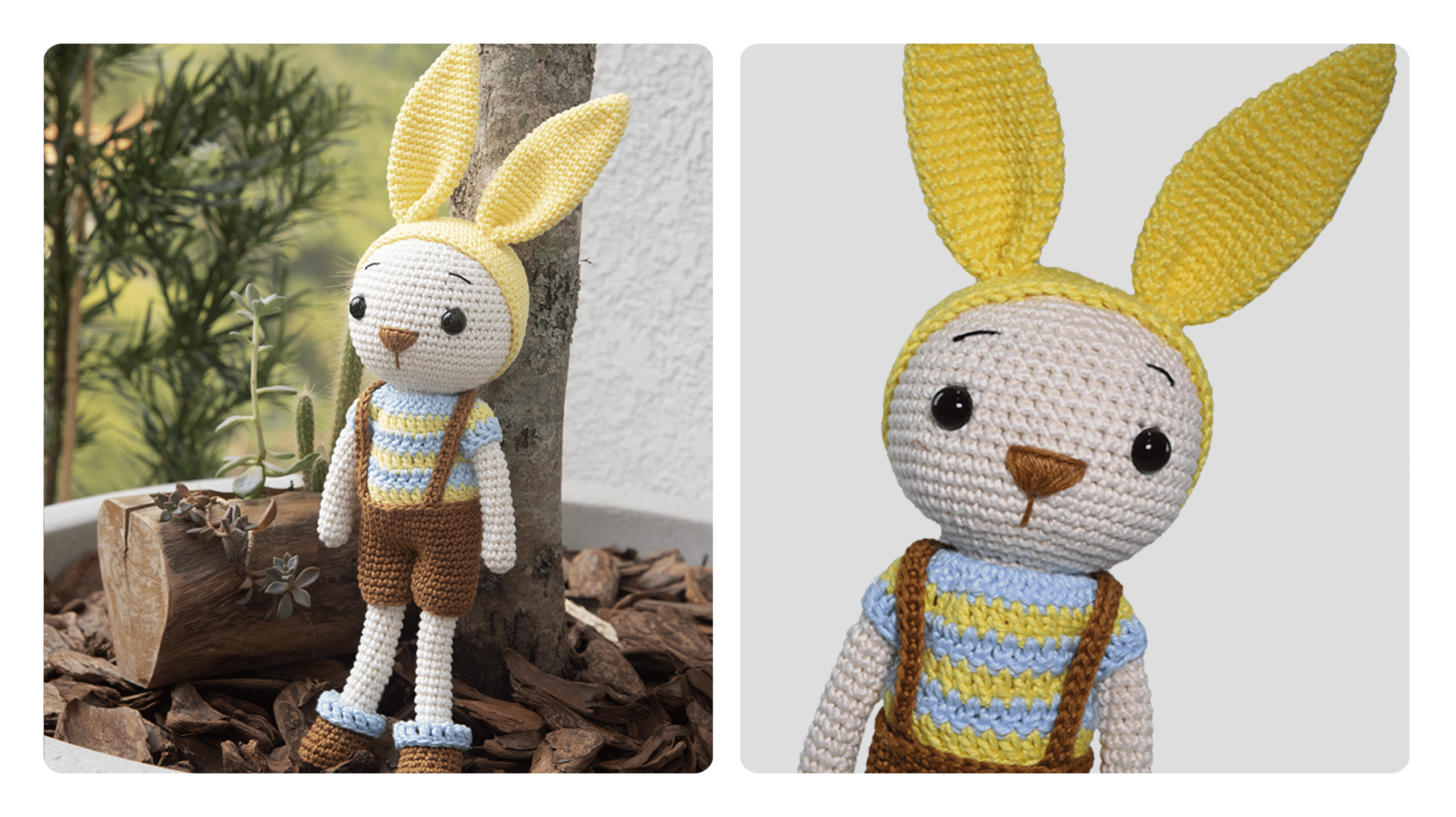 Celebre a Páscoa com o Encanto do Coelho Chico em Amigurumi de Crochê