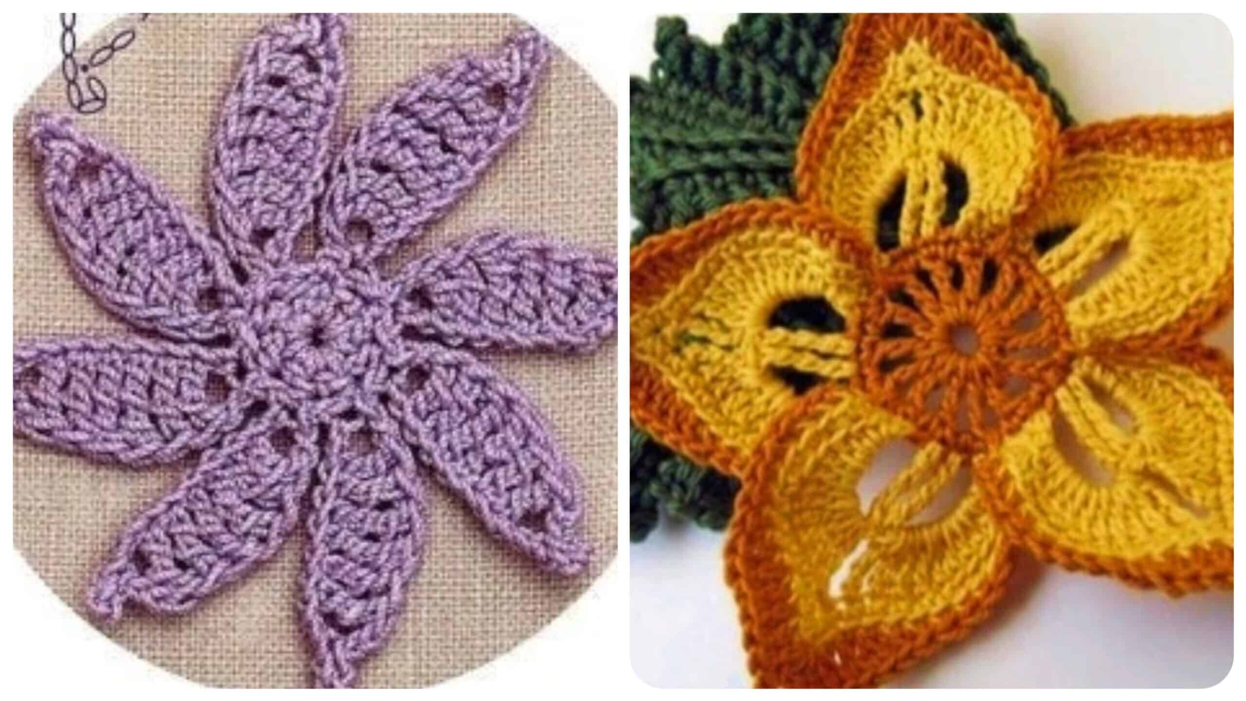 Deslumbrantes Flores de Crochê para Aplicações Encantadoras