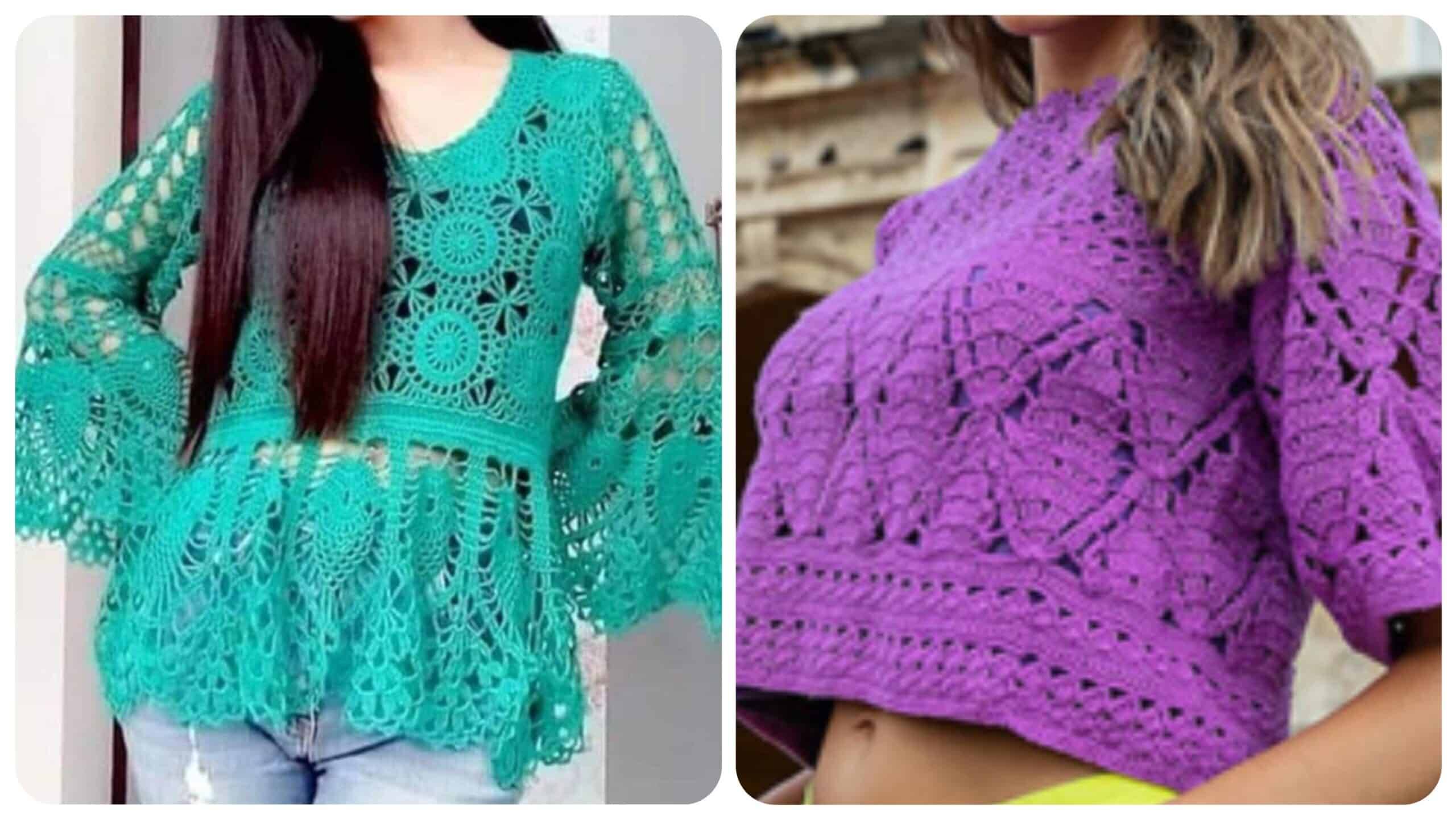 Blusas de Crochê: Guia Passo a Passo para Criar sua Própria Peça!