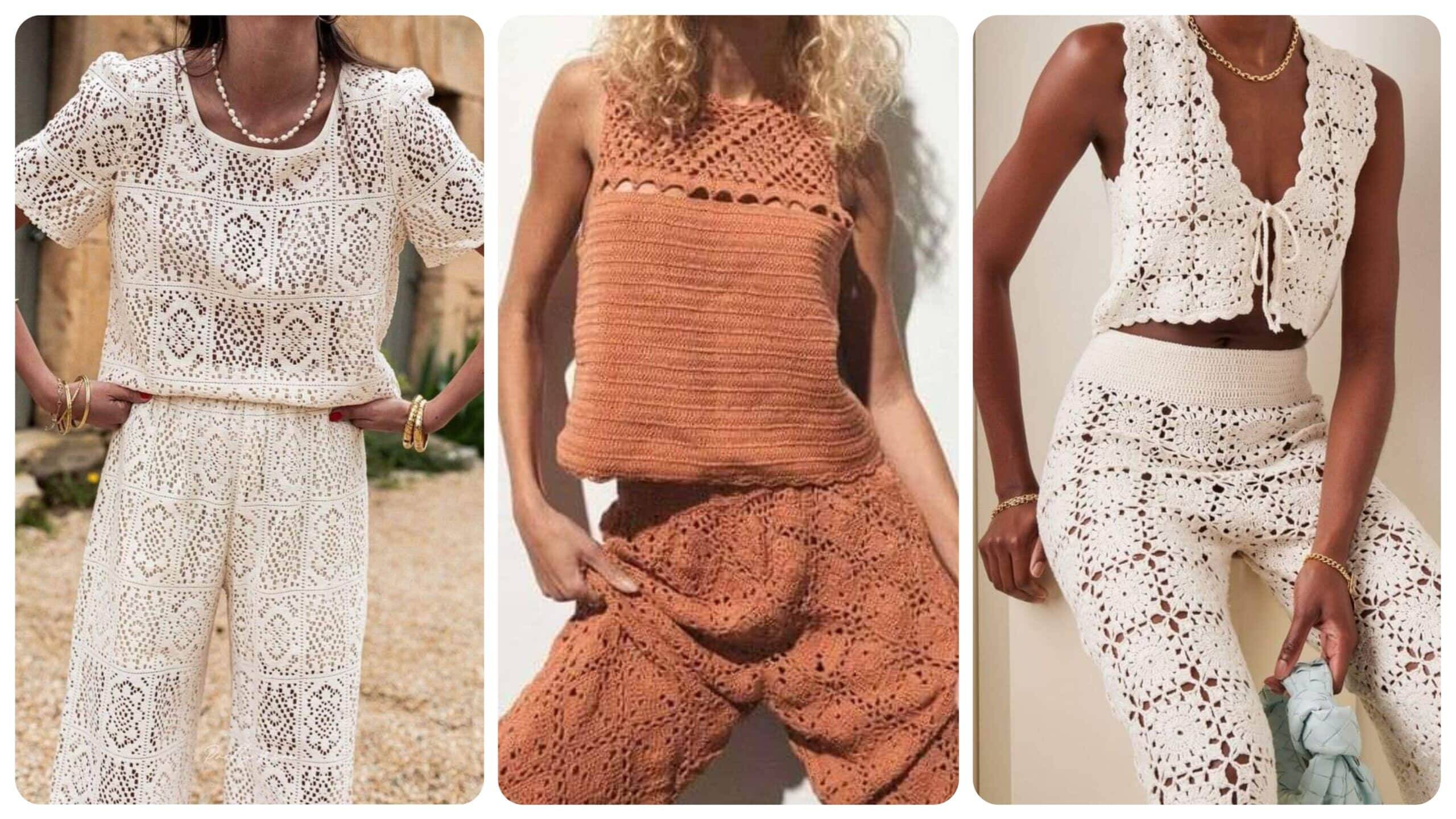 Explorando a Arte dos Conjuntos de Crochê: Elegância, Versatilidade e Criatividade