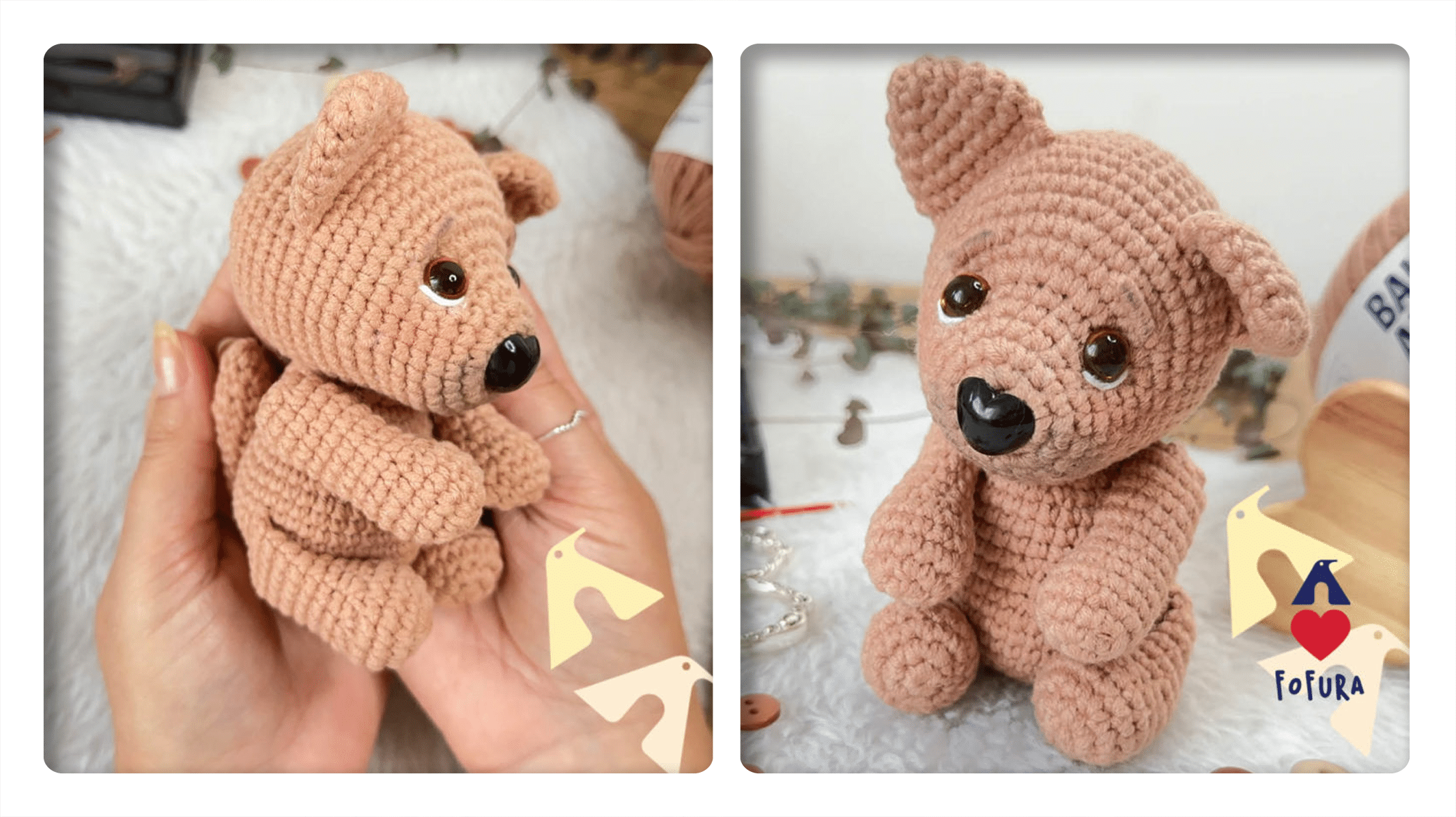 Receita de Amigurumi de Crochê Cachorro Caramelo: Um Amigo Adorável para Todas as Idades