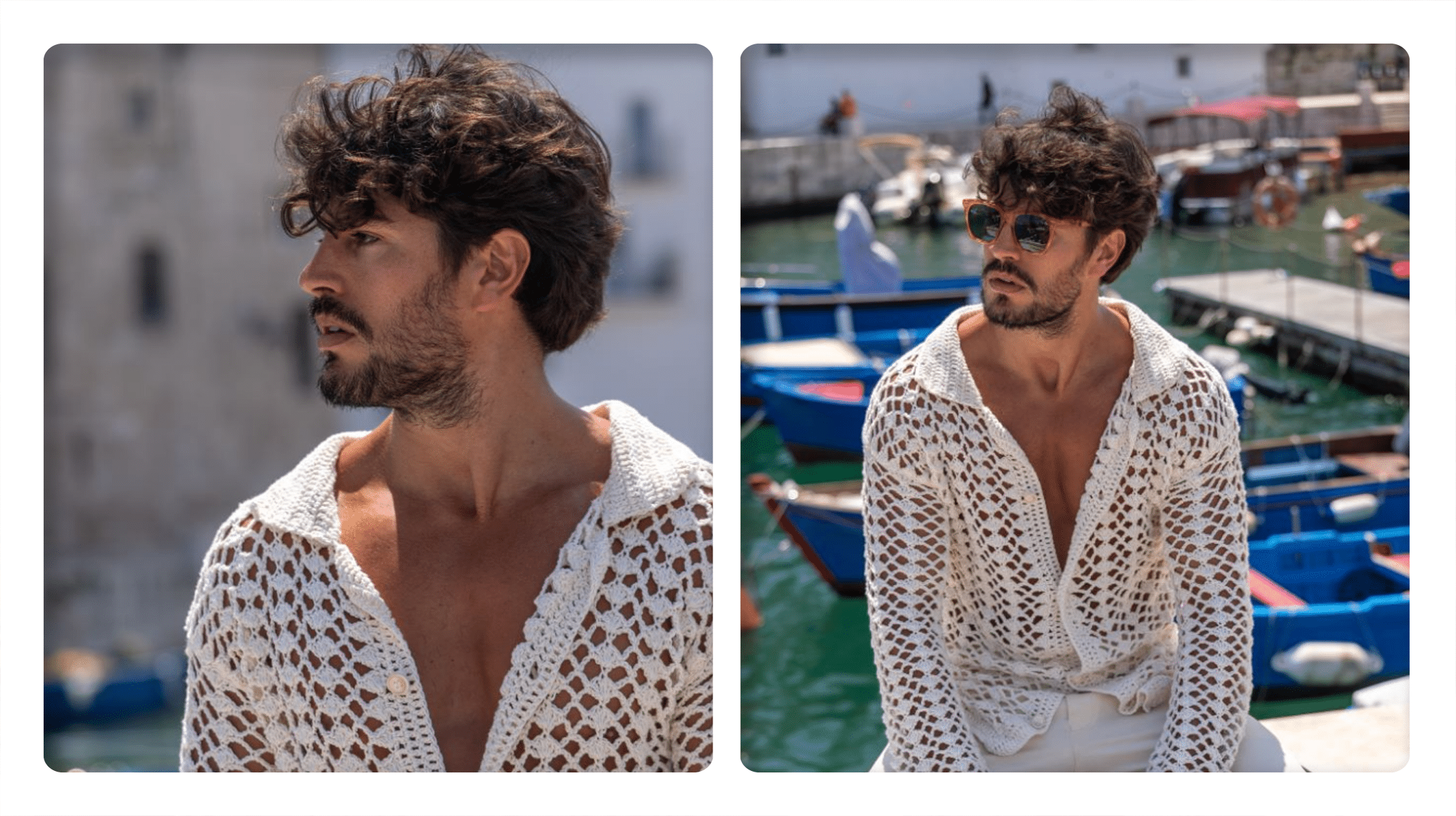Receita de Camisa de Crochê Masculina Bianco!