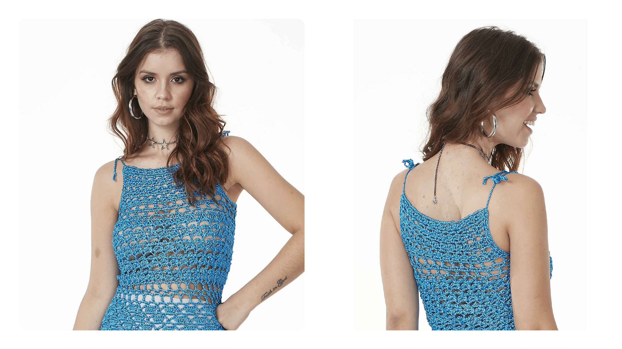 Receita Blusa de Crochê Encanto Turquesa: Elegância e Frescor em Cada Detalhe