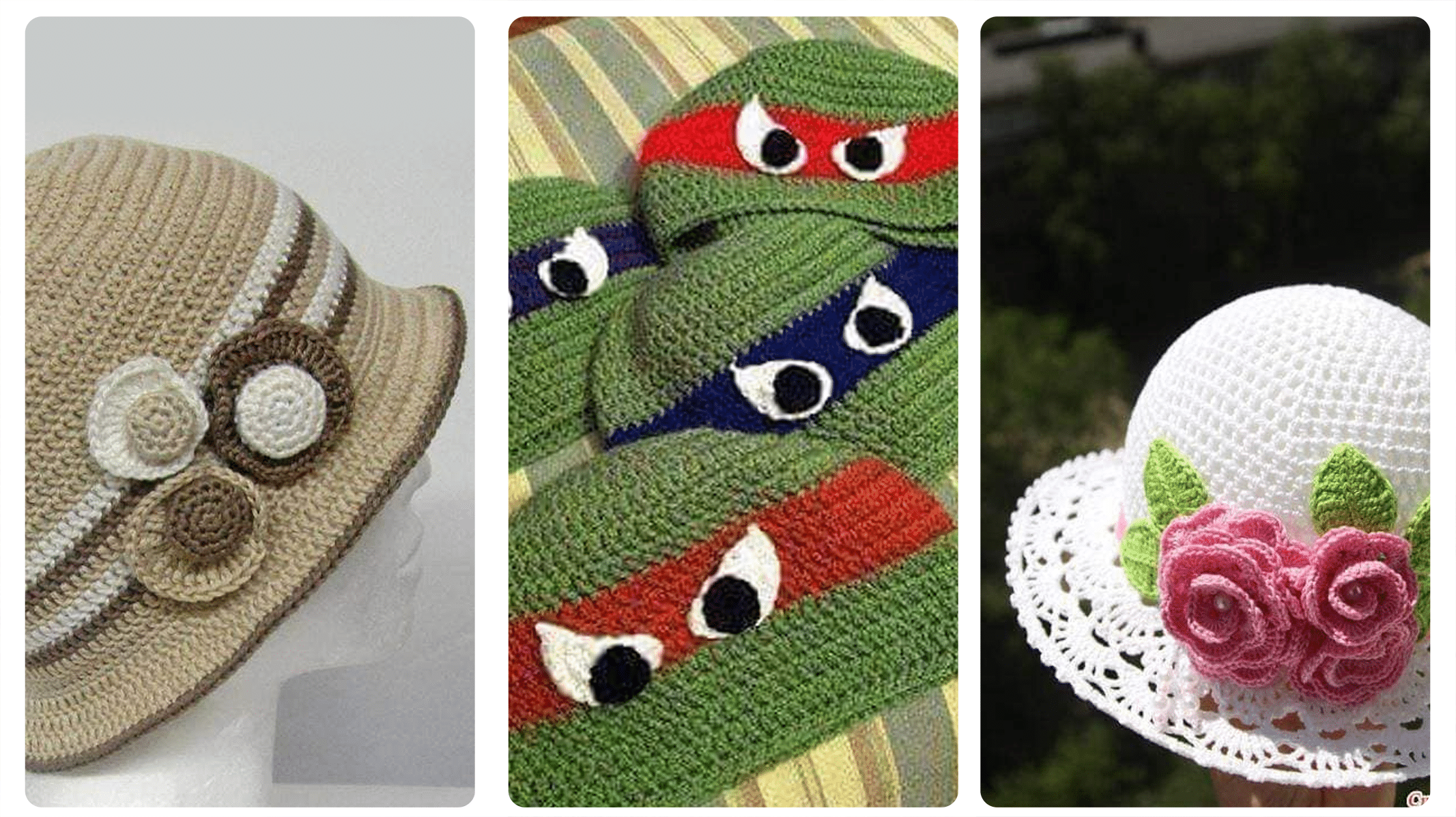 Padrões de Crochê Exclusivos: Gorros e Chapéus para Todas as Estações!