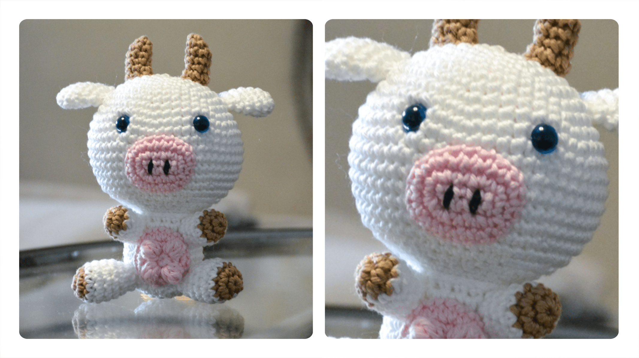 Receita Vaquinha Amigurumi de Crochê Cléo: Fofura e Encanto em um Projeto Divertido
