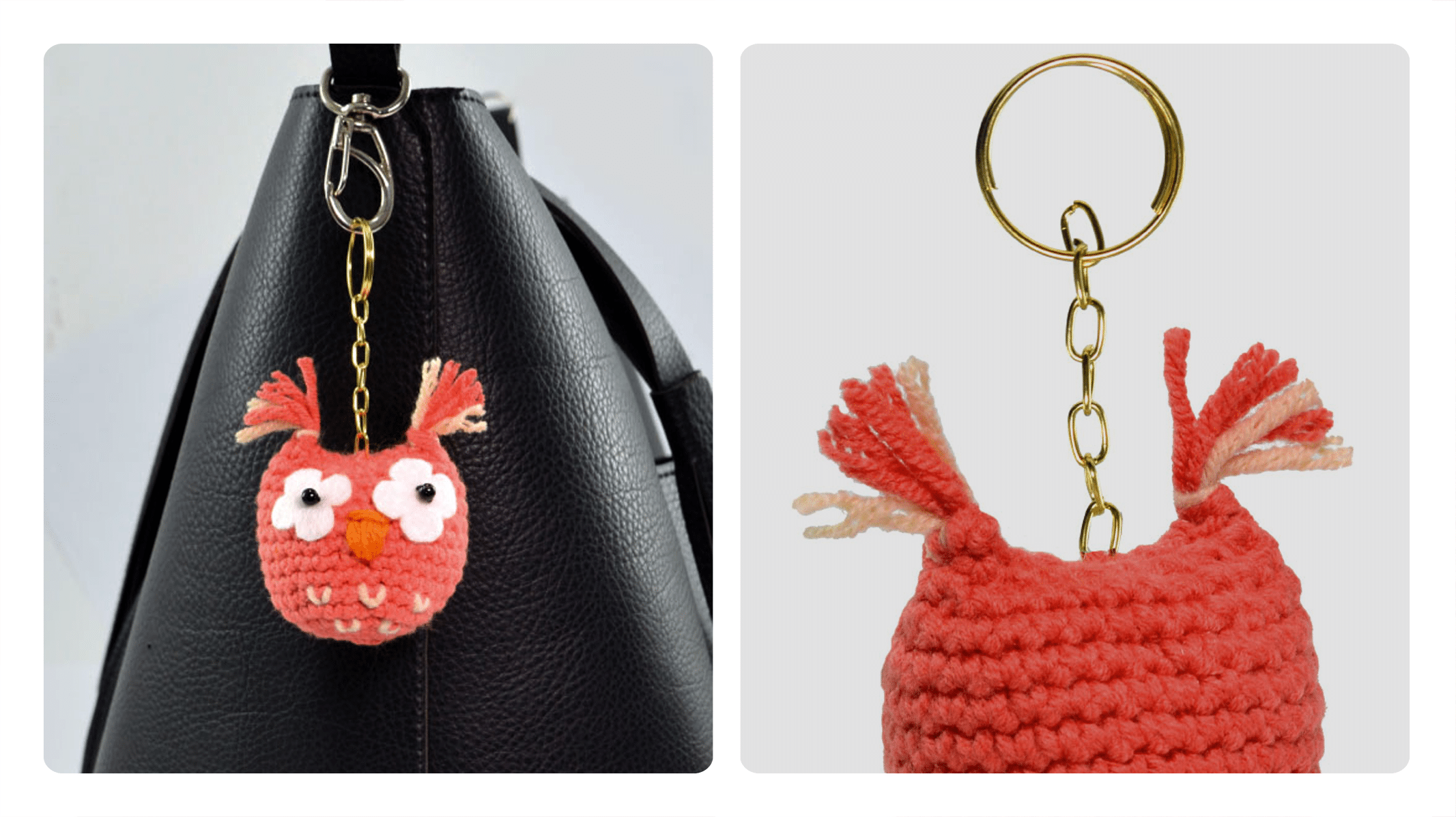 Receita Chaveiro Amigurumi de Crochê Coruja: Um Toque Fofo e Divertido para o Seu Dia a Dia!