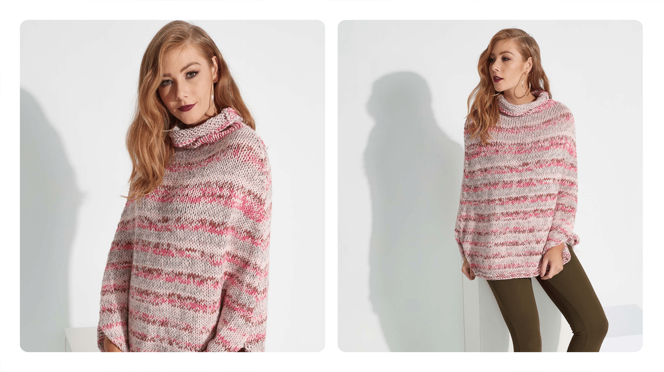 Receita Poncho de Tricô Mesclado: Estilo e Conforto para os Dias de Inverno