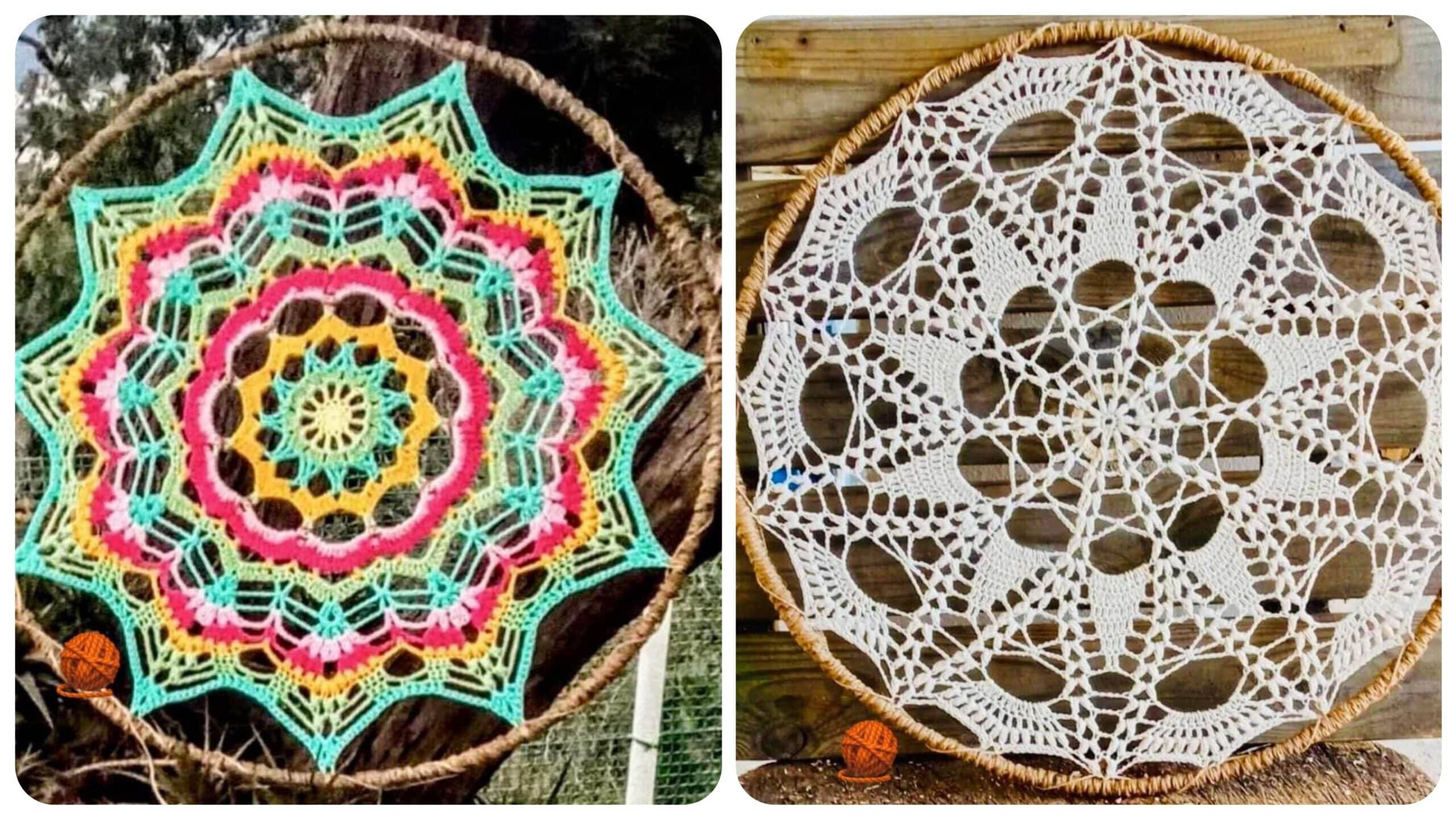 Mandalas em Crochê: Tecendo Beleza e Significado em Cada Ponto