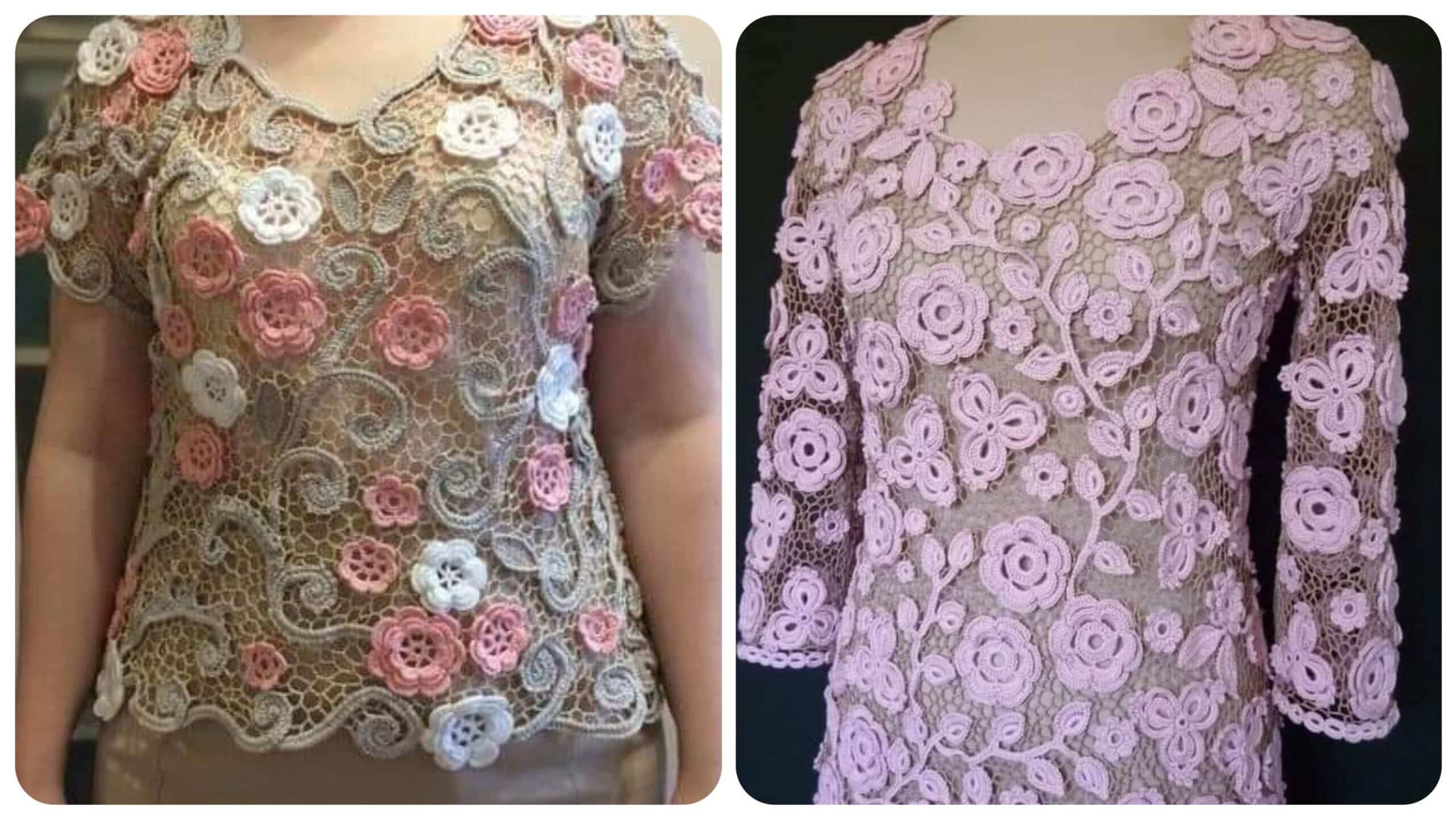 Elegância e Tradição: Explorando a Beleza das Blusas de Crochê Irlandês