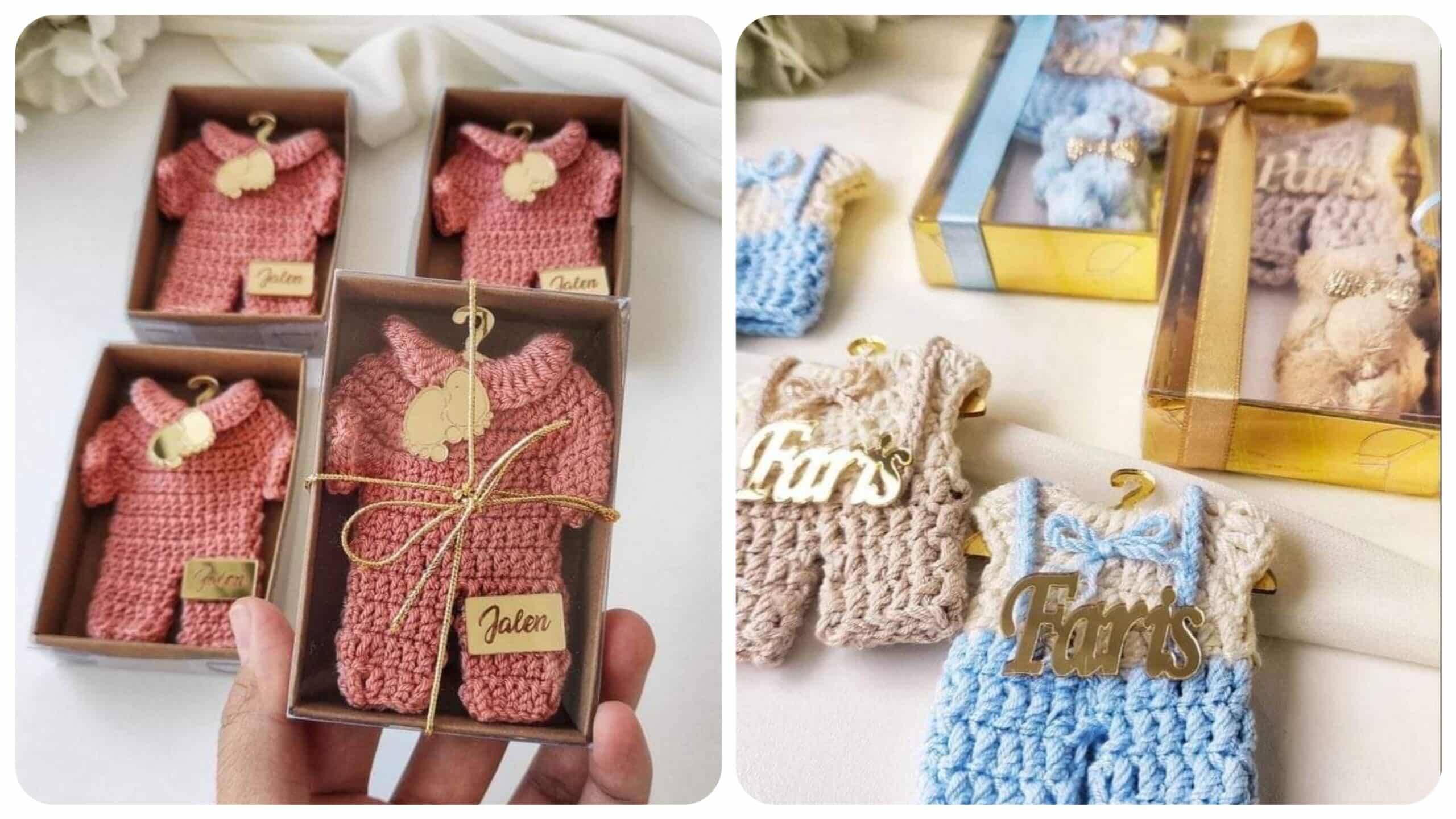 Criatividade e Ternura: Lembrancinhas de Batizado e Nascimento em Crochê