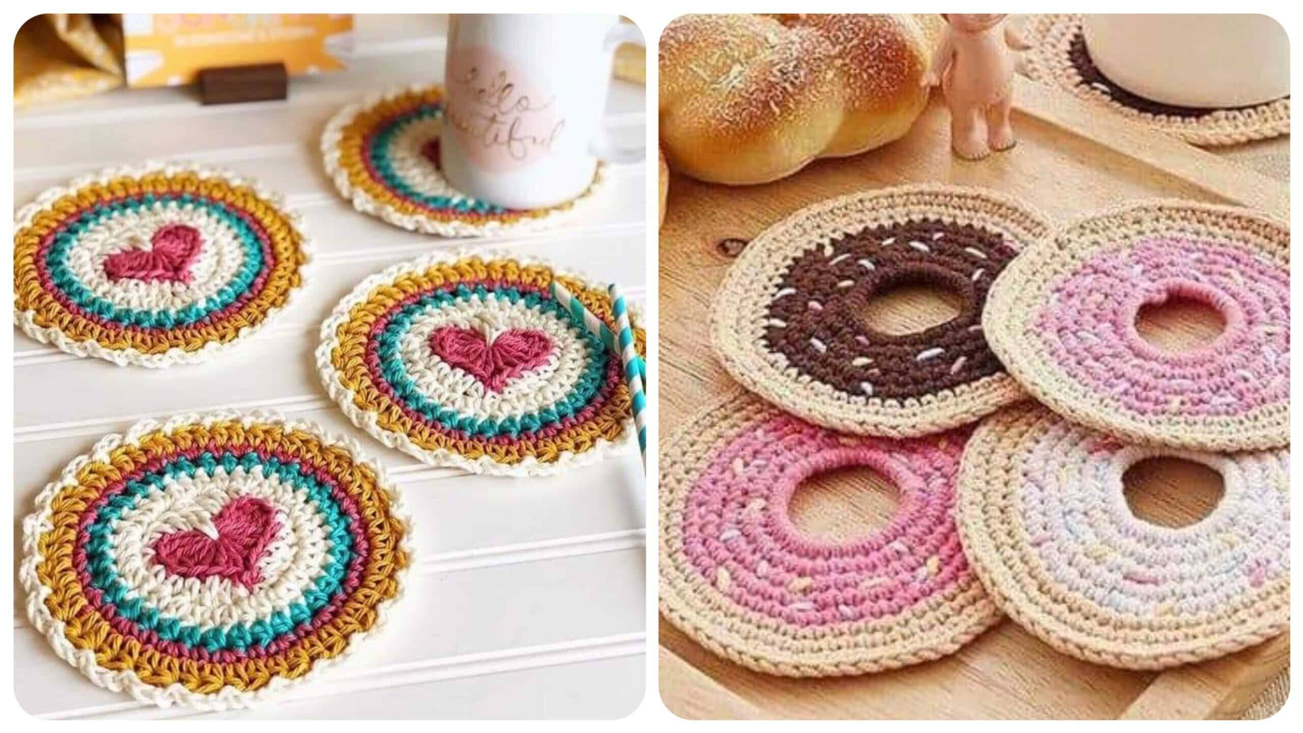 Porta-Copos em Crochê: Funcionalidade e Charme Artesanal