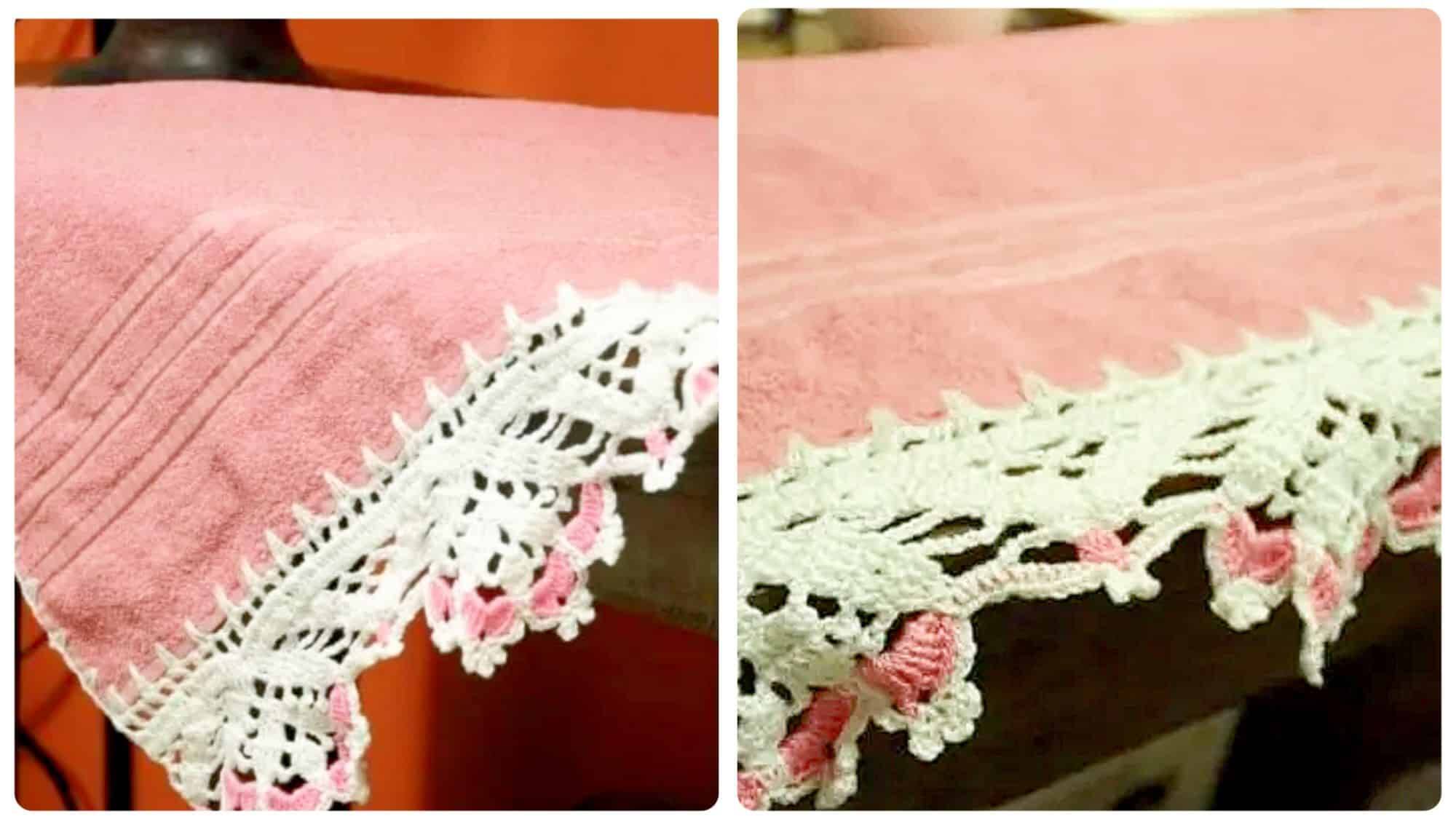 Guia Prático: Aprenda Como Fazer Um Belíssimo Barrado de Crochê em Toalha de Banho