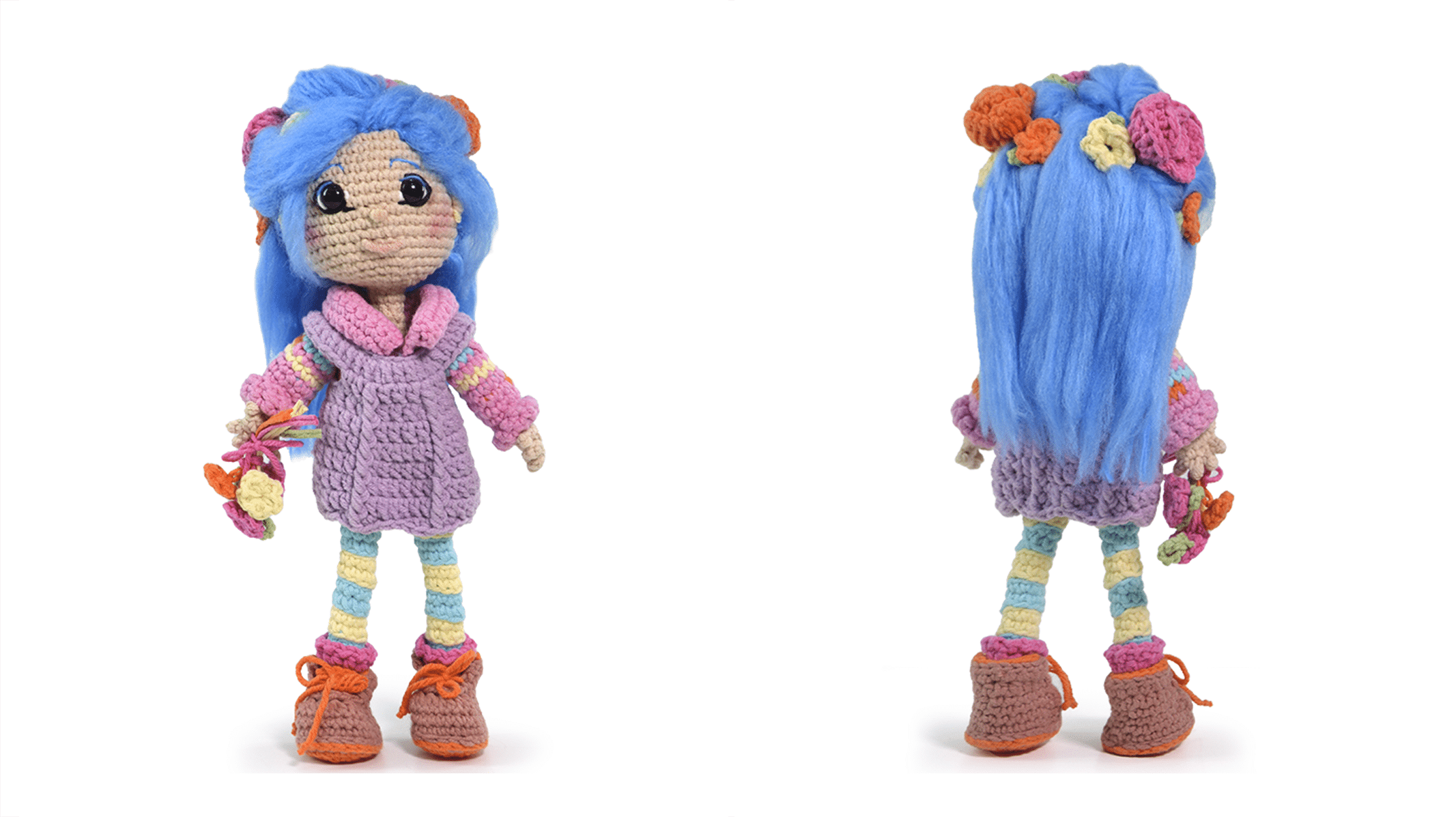 Receita Amigurumi de Crochê Boneca Yara: Encanto e Magia em Cada Ponto