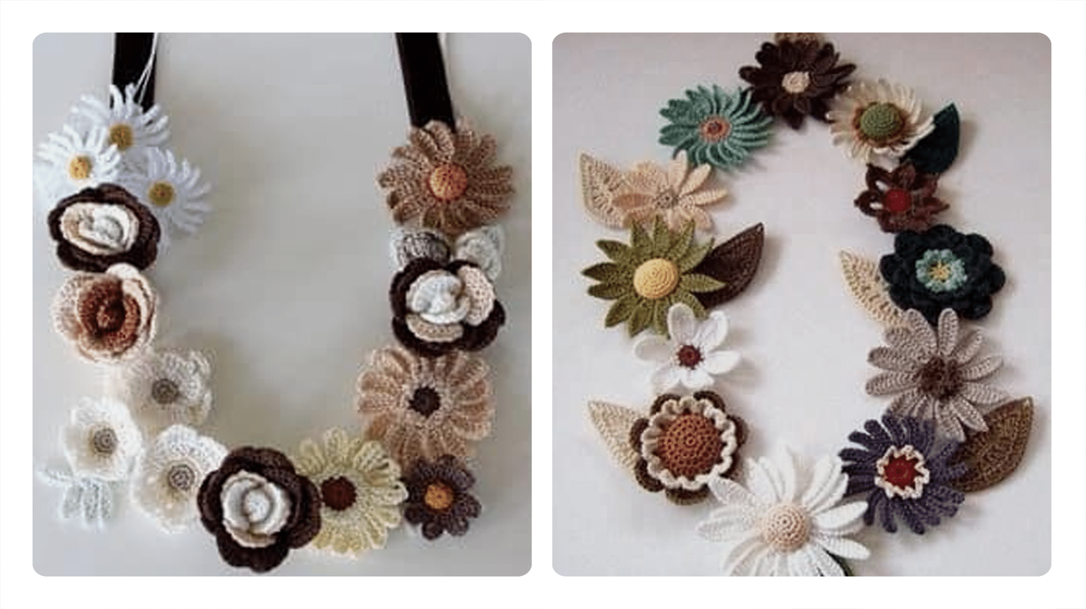 Colares em Crochê: A Beleza do Artesanato nos Acessórios!