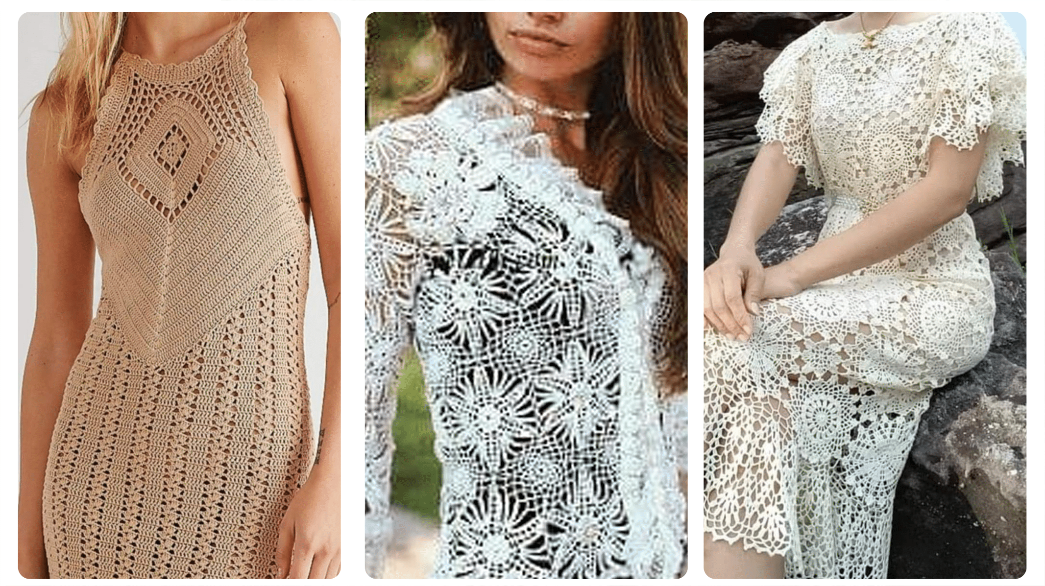 Crochê de Luxo: Vestidos Elegantes para Arrasar em Qualquer Ocasião