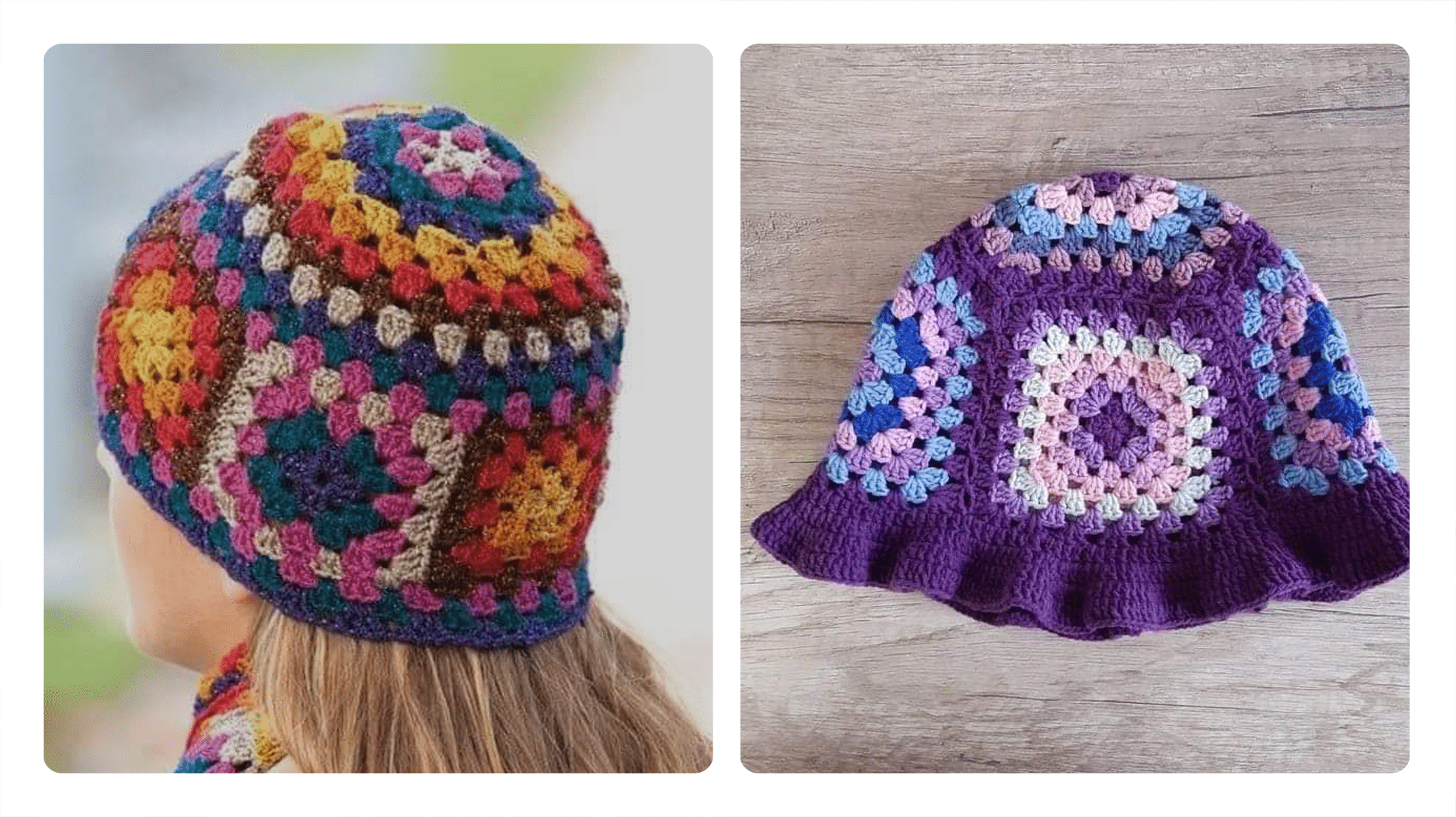Crochê Moderno: Bucket Hats e Gorros em Crochê para um Look Estiloso