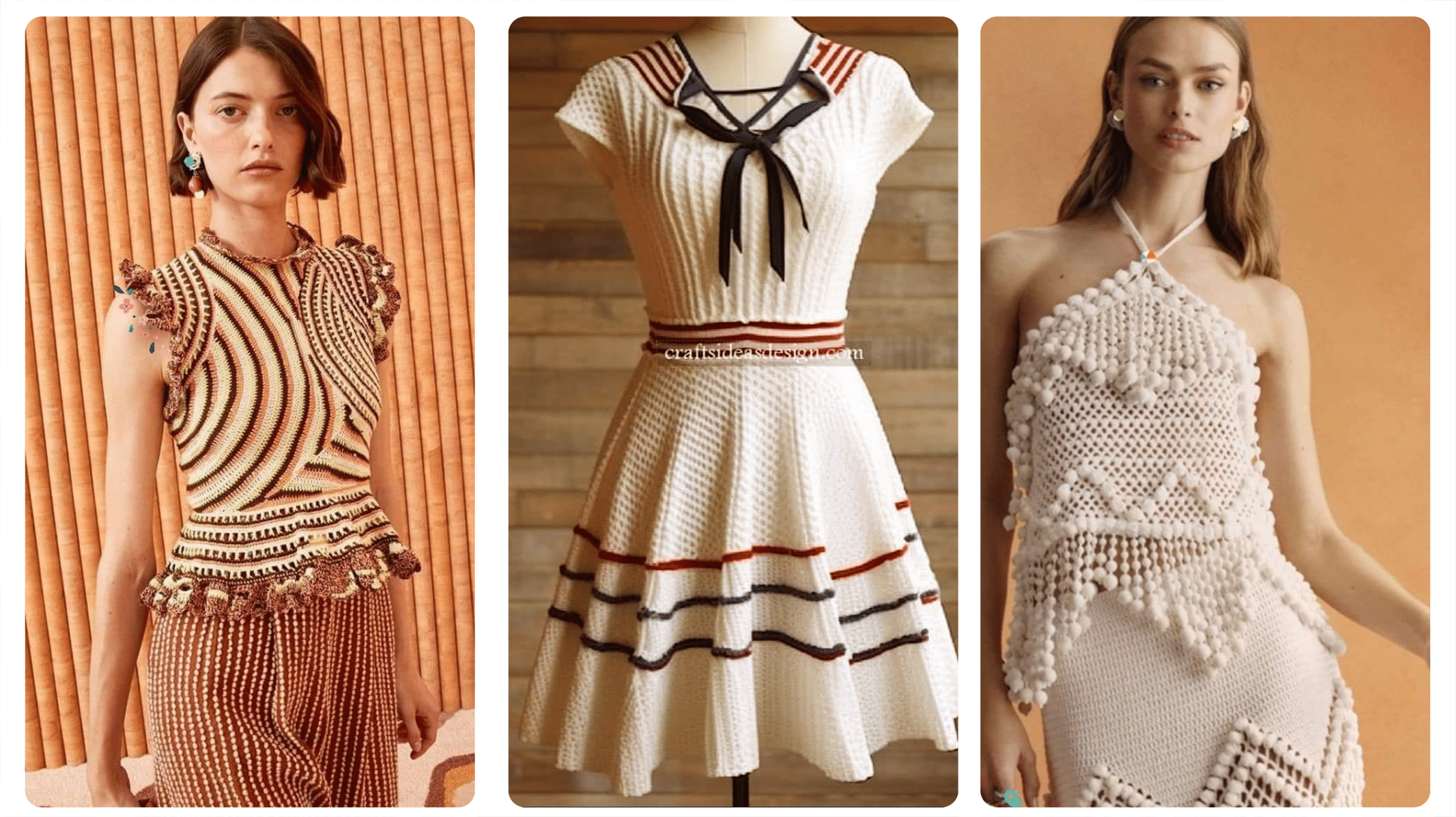 Crochê Moderno: Blusinhas e Vestidos Para um Visual Cheio de Estilo!