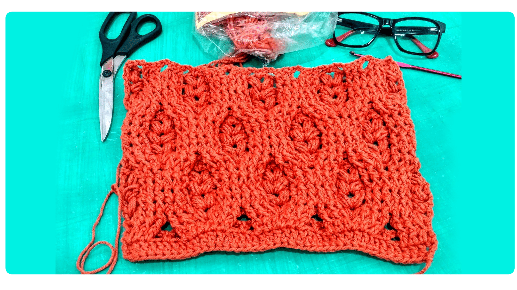Crochê de Moda: Cachecol de Crochê – Gráficos de Pontos Fantasia para Criar o Seu Look Perfeito!