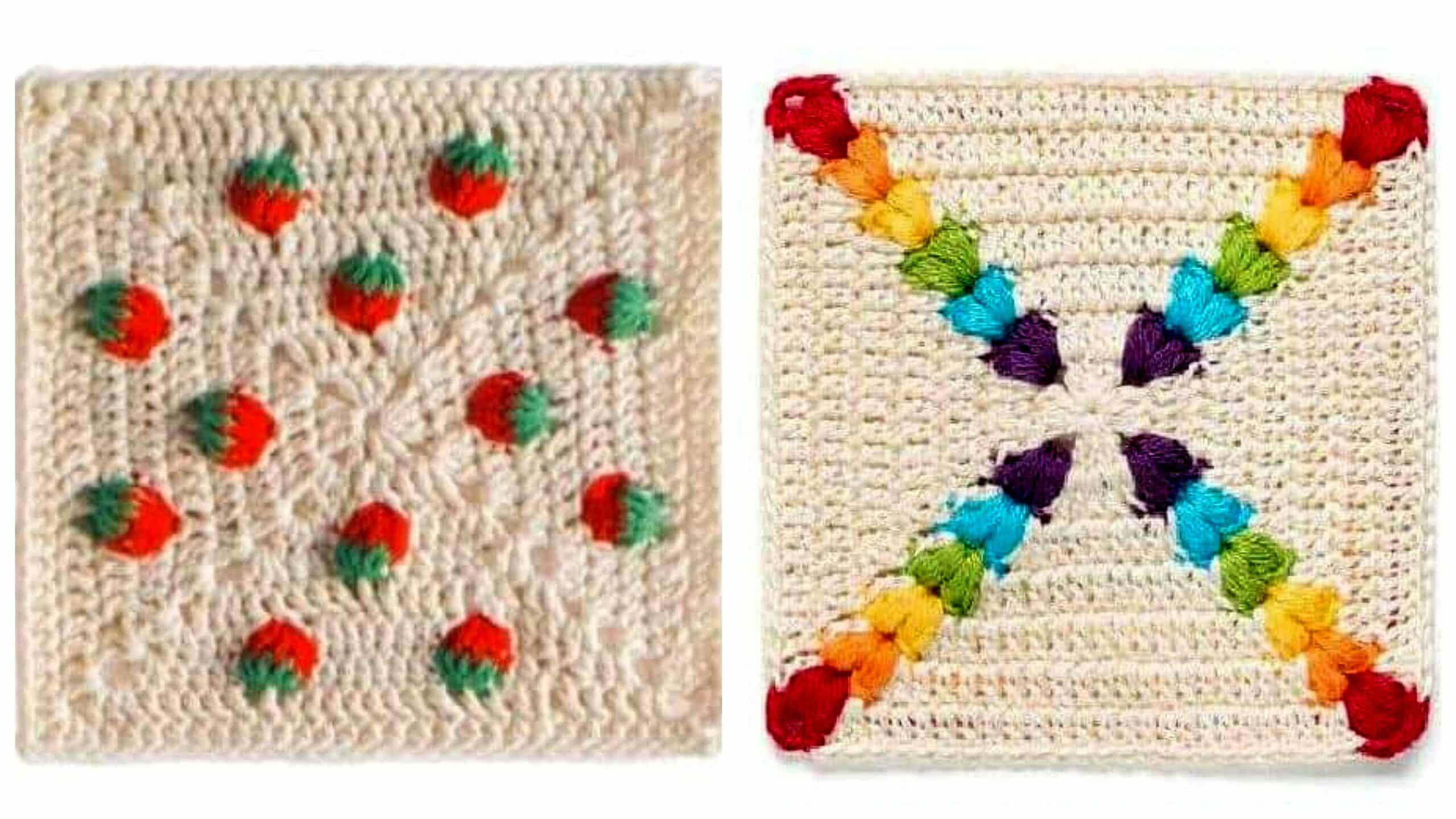Criando Mantas Encantadoras com Squares de Crochê: Um Guia Passo a Passo