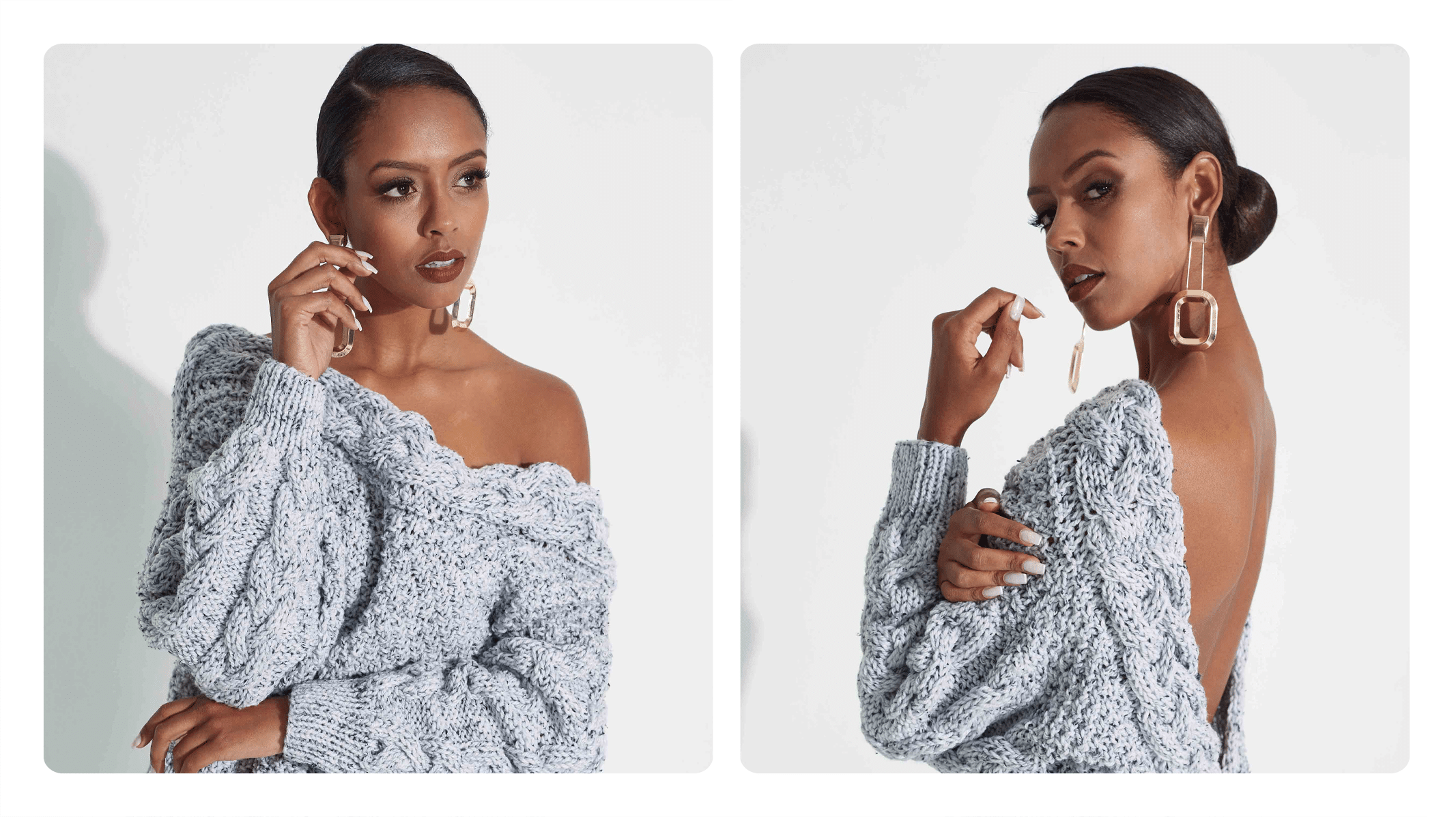Receita Blusa de Tricô Costas Abertas Retrô: Elegância e Charme Vintage