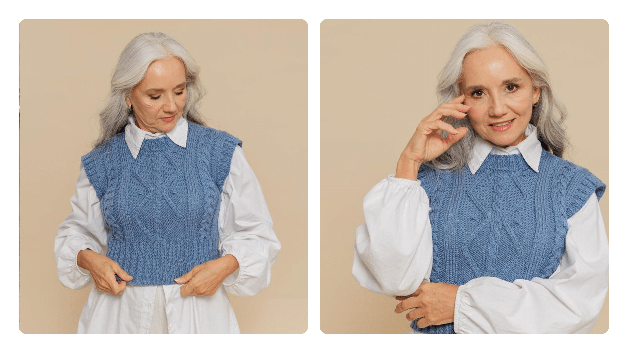 Receita Colete de Tricô Astro: A Elegância Versátil para Outono e Inverno