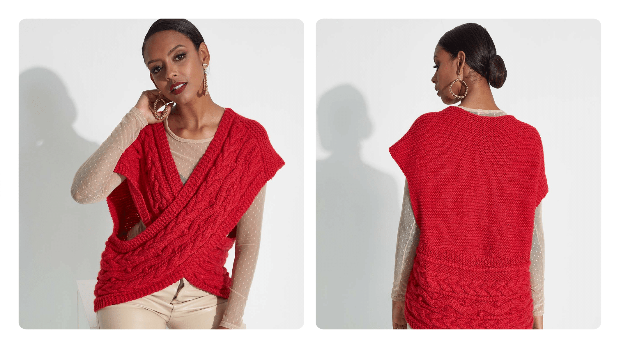 Receita Colete de Tricô Classic: Elegância Atemporal para Outono e Inverno