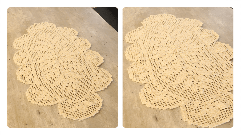 Receita Trilho de Mesa de Crochê “Lustre”