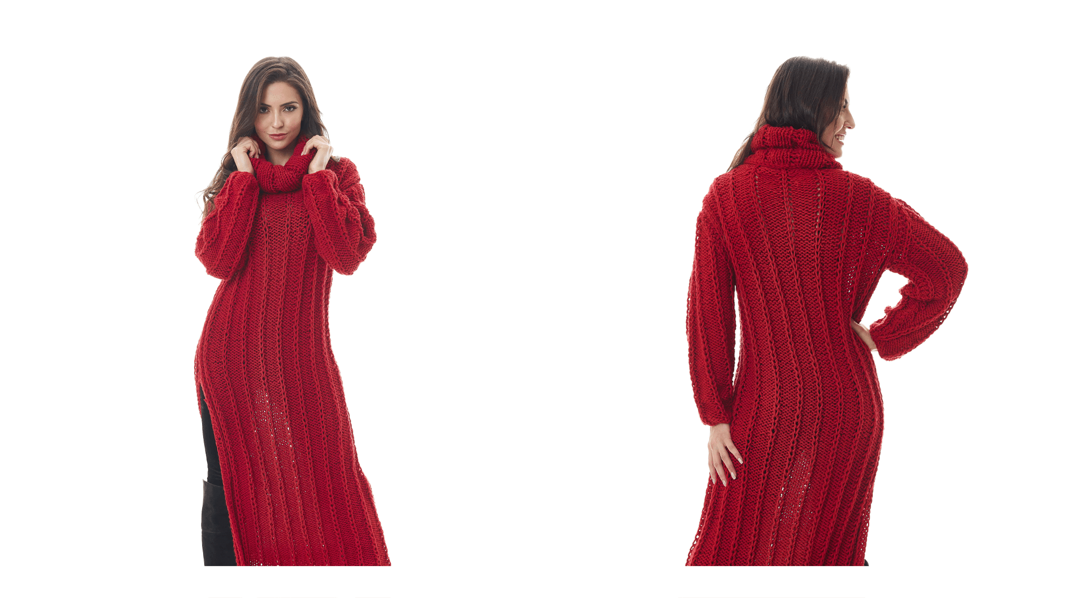 Receita Vestido de Tricô para o Inverno