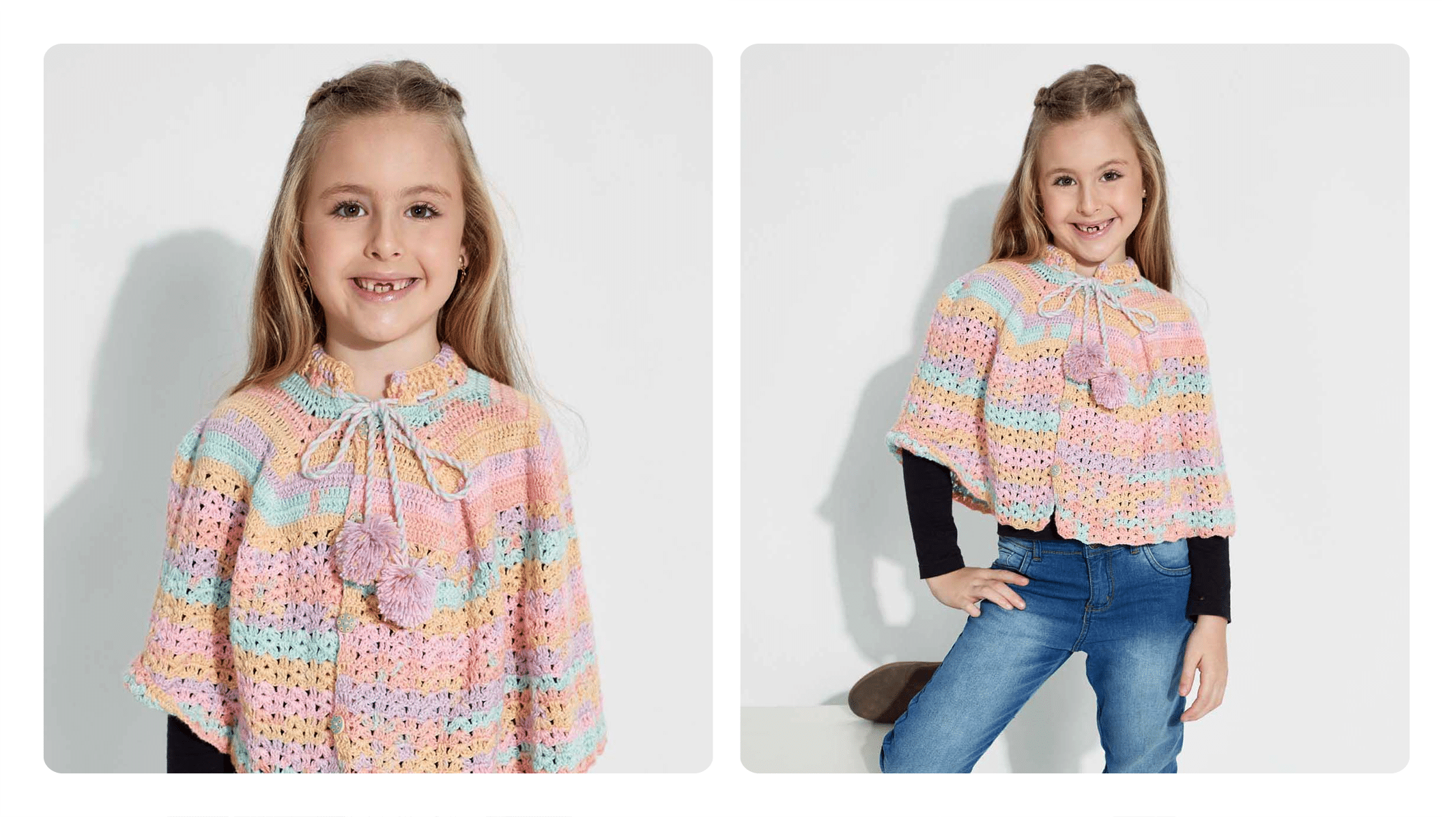 Receita Pelerine de Tricô Infantil: Elegância e Conforto para Meninas