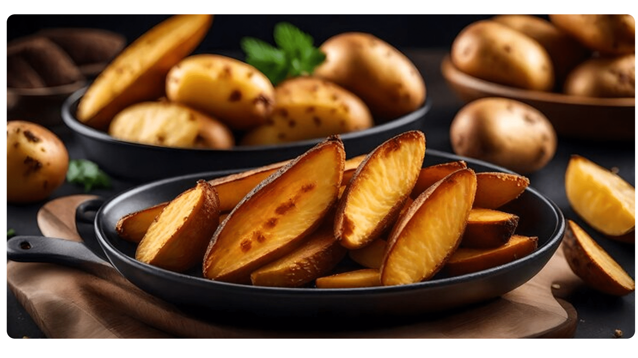 Batata Rústica na Airfryer: Sabor e Saúde em Poucos Minutos