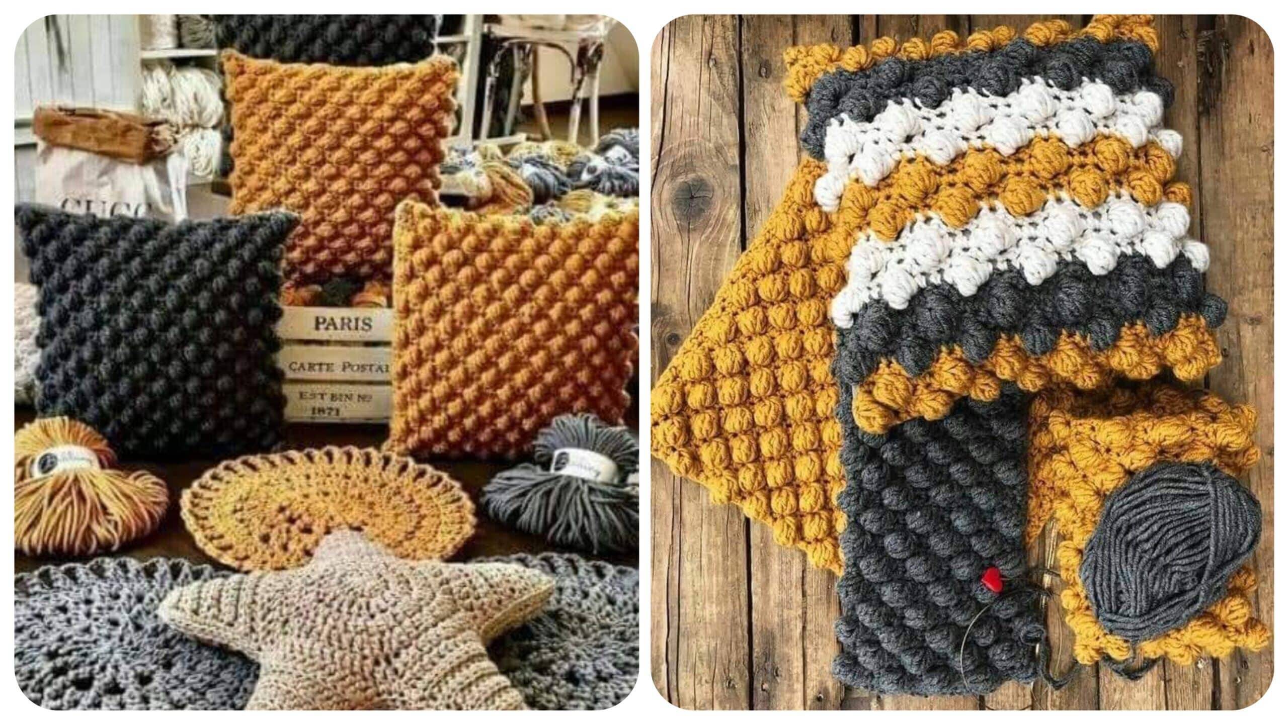 Almofadas Artesanais de Crochê para Deixar sua Casa Mais Estilosa