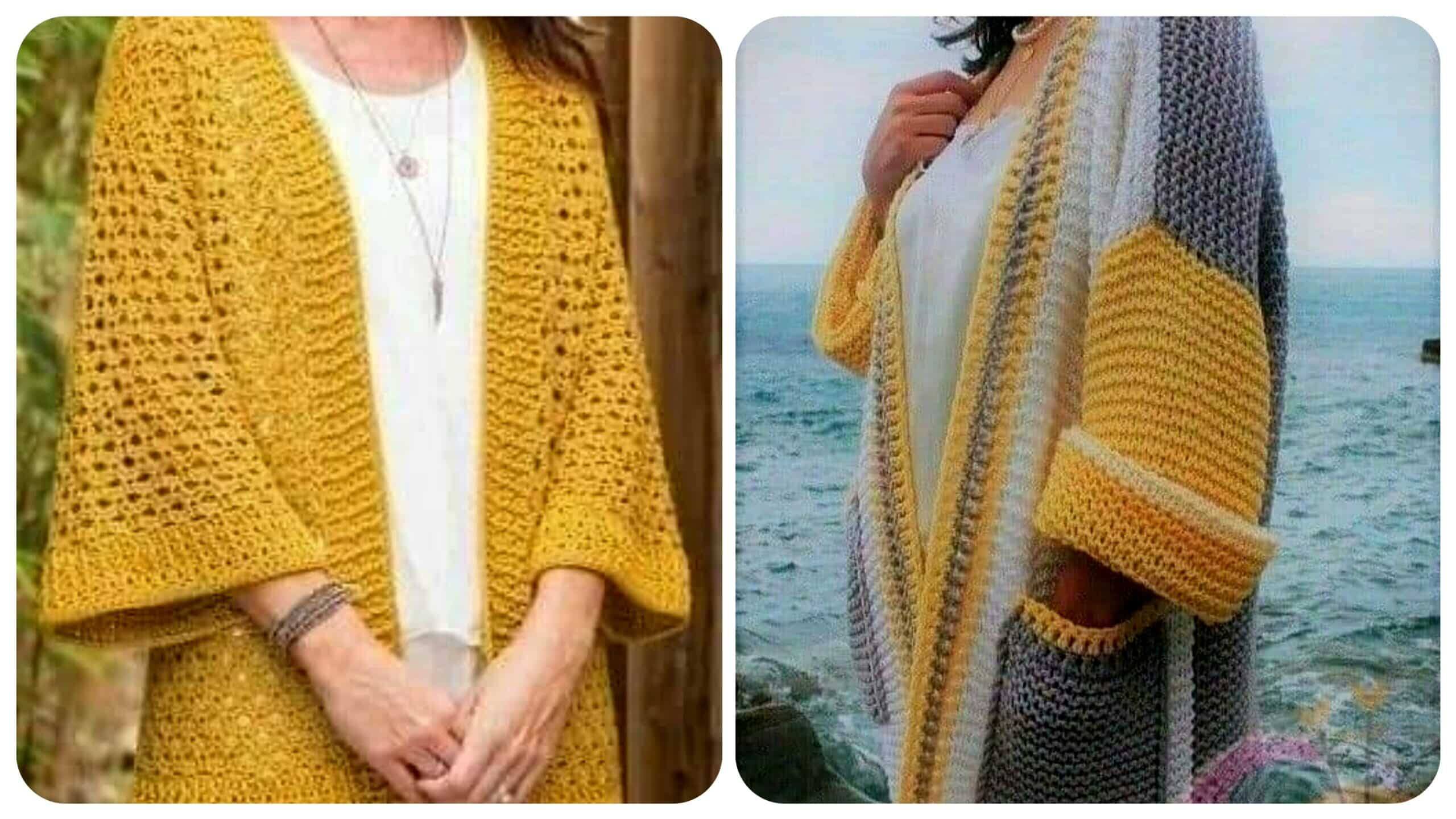 Casacos e Blusas em Crochê: Estilo e Conforto com Toque Artesanal