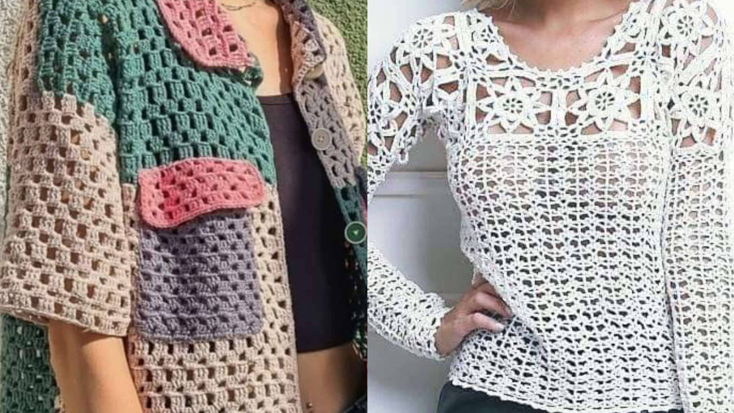 Blusas de Crochê: Como Transformar Arte em Lucro