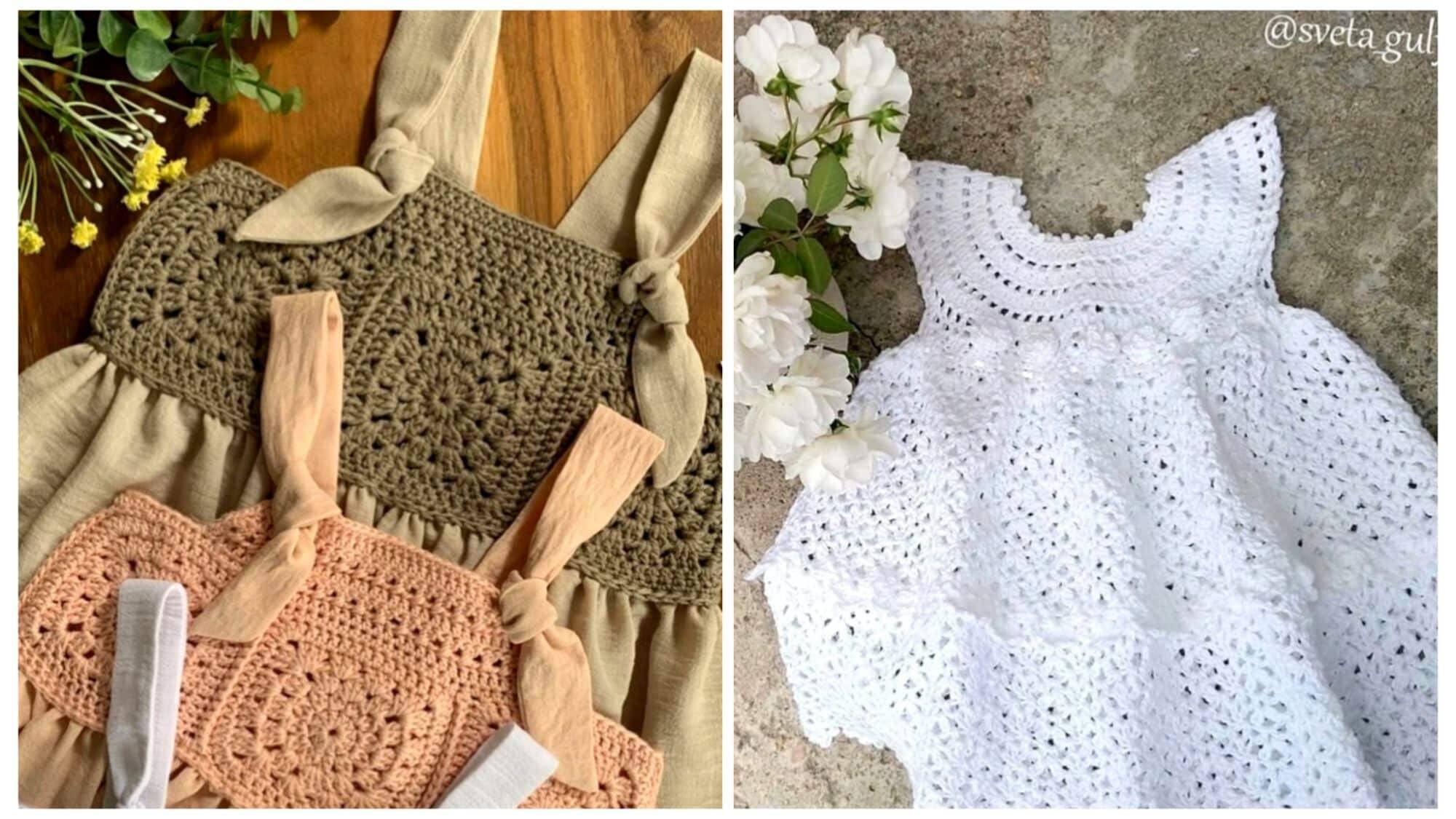 Vestidinhos de Crochê Infantil: Charme e Delicadeza para as Pequenas