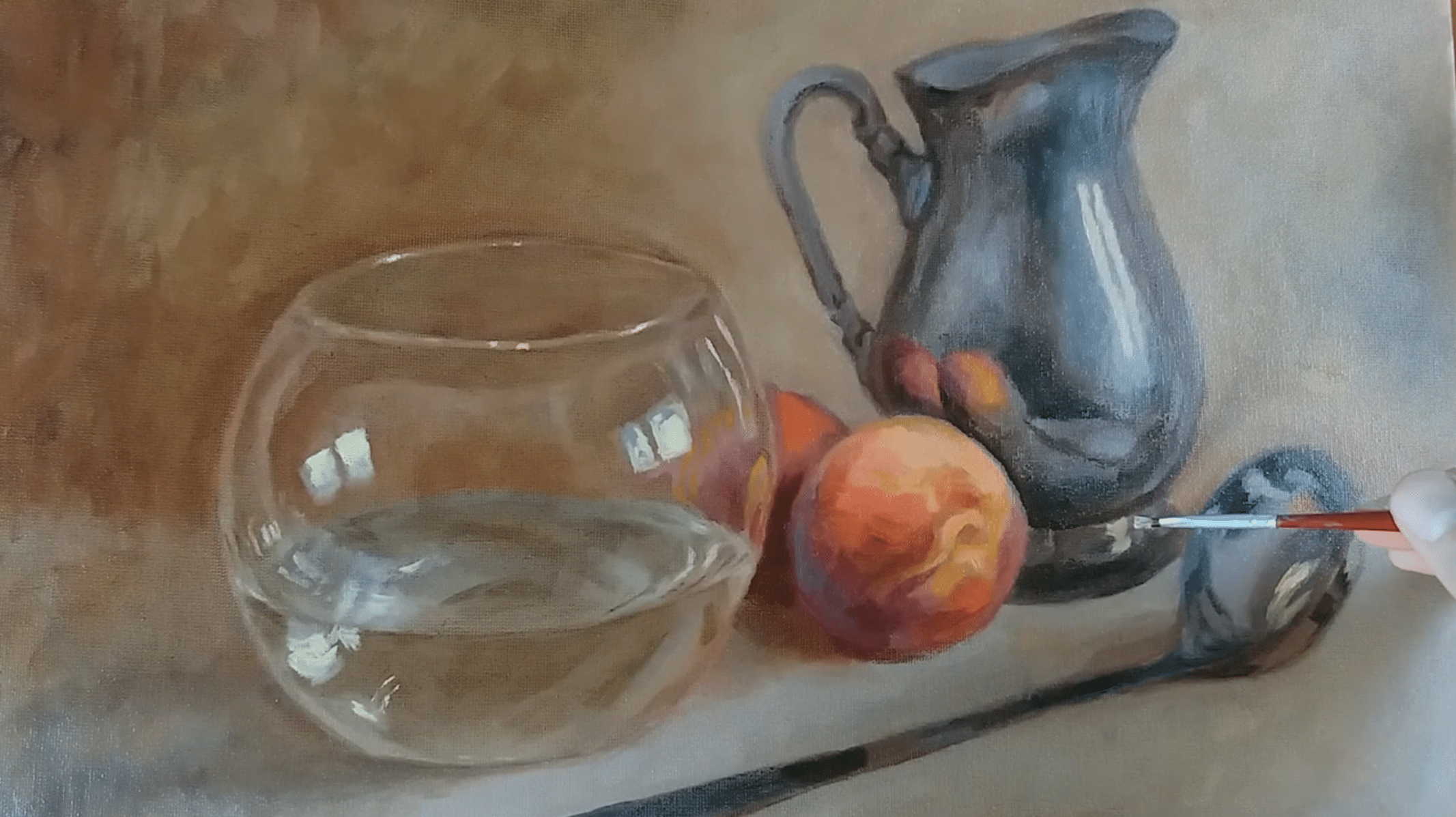 Aprenda Grátis Agora Mesmo Pintura em Óleo sobre Tela: Como Capturar Vidro e Metal com o Artista Kleber Facchin!