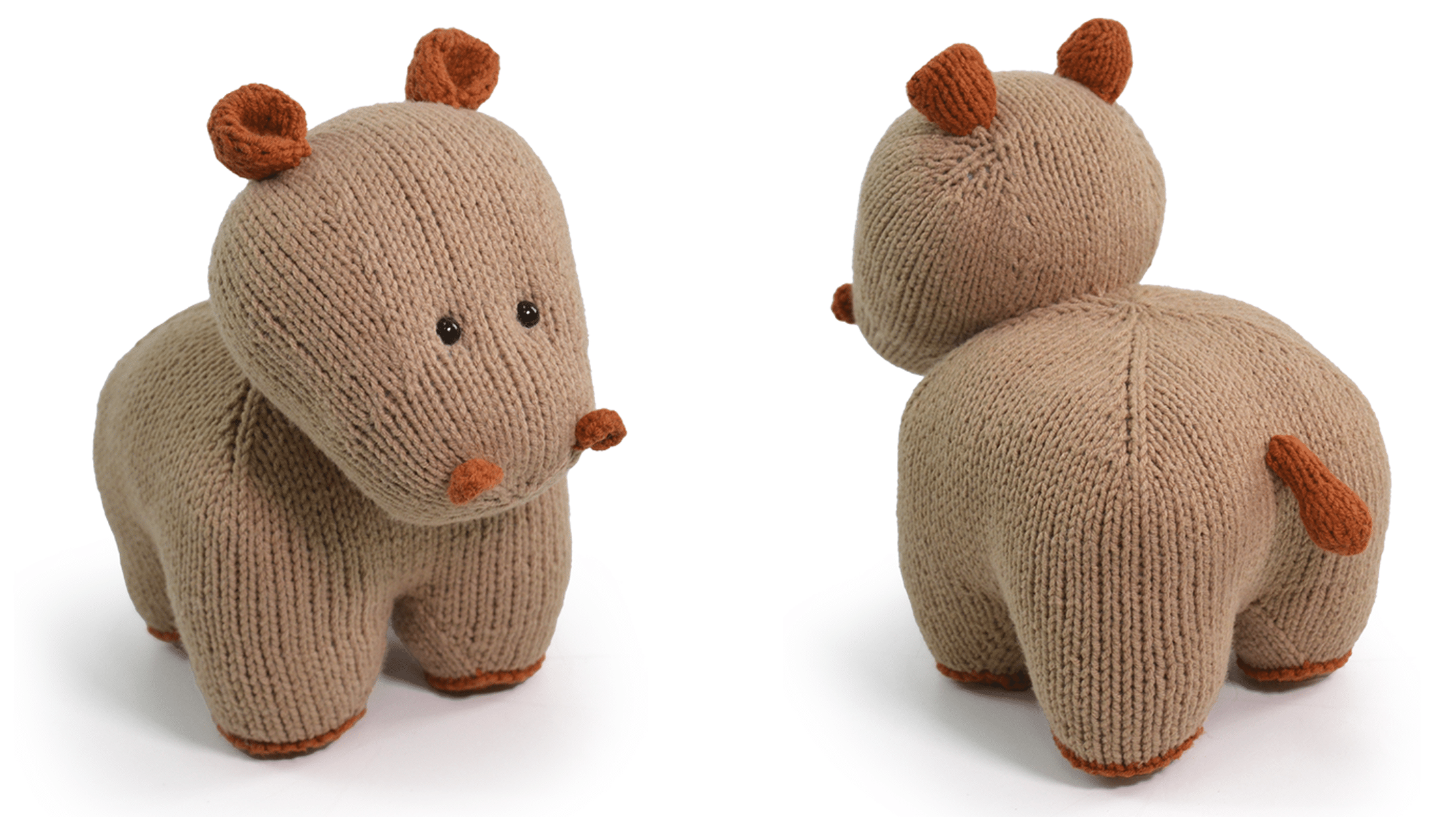 Receita Amigurumi de Tricô: Conheça o Hipopótamo Arthur