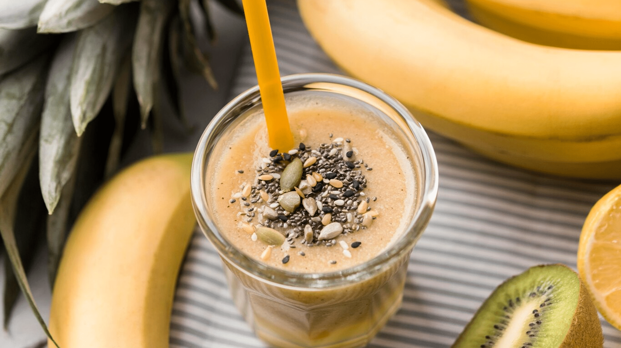 Smoothie Proteico de Banana: Aliado para Ganho de Massa Muscular!