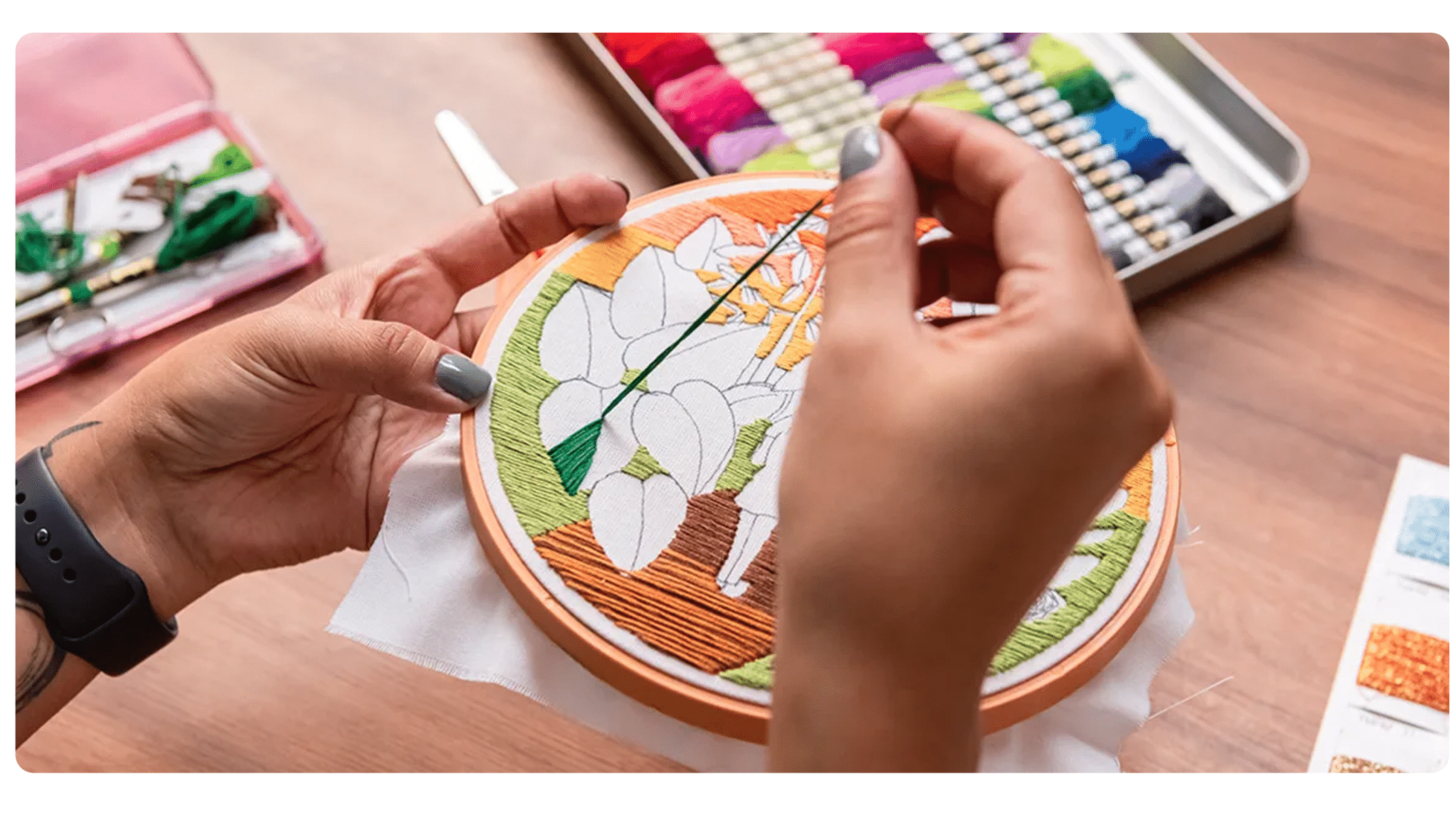 Bordados à mão: dicas valiosas para iniciantes se tornarem artistas