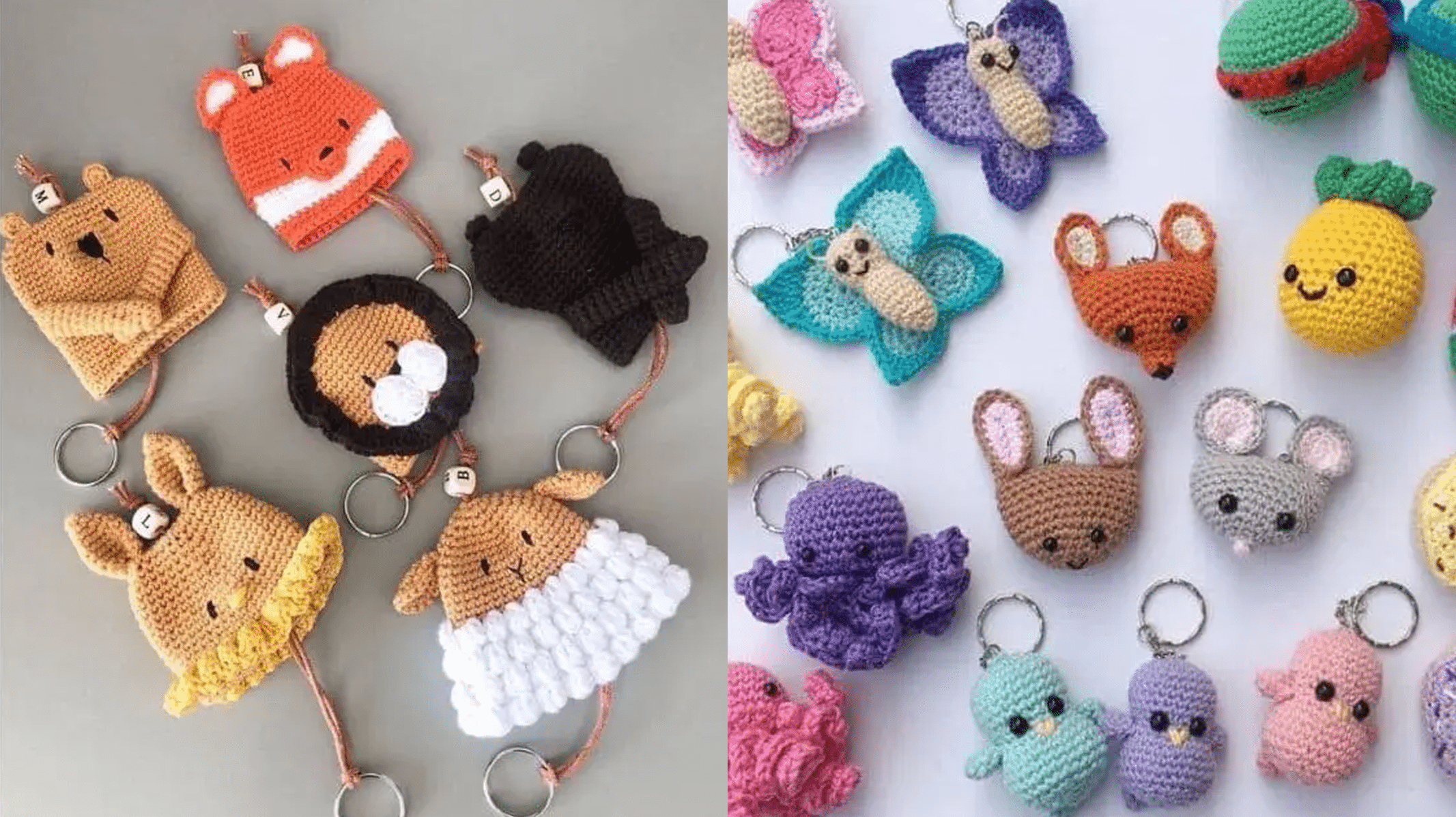 Idéias de Croche Criativo – Chaveiros de Crochê com Amigurumi: Uma Arte Encantadora!