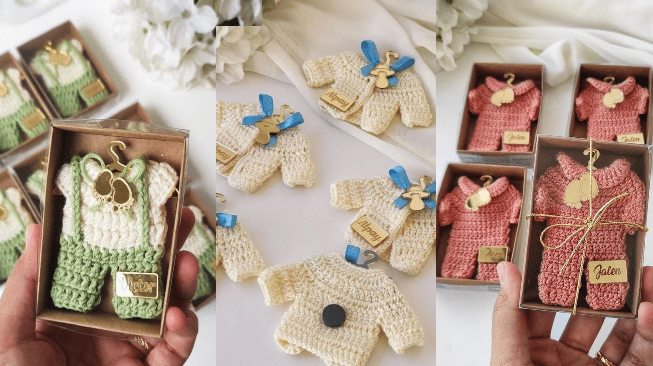 Lembrancinha de Crochê para Nascimento e Batizado: Um Toque Especial de Amor e Carinho
