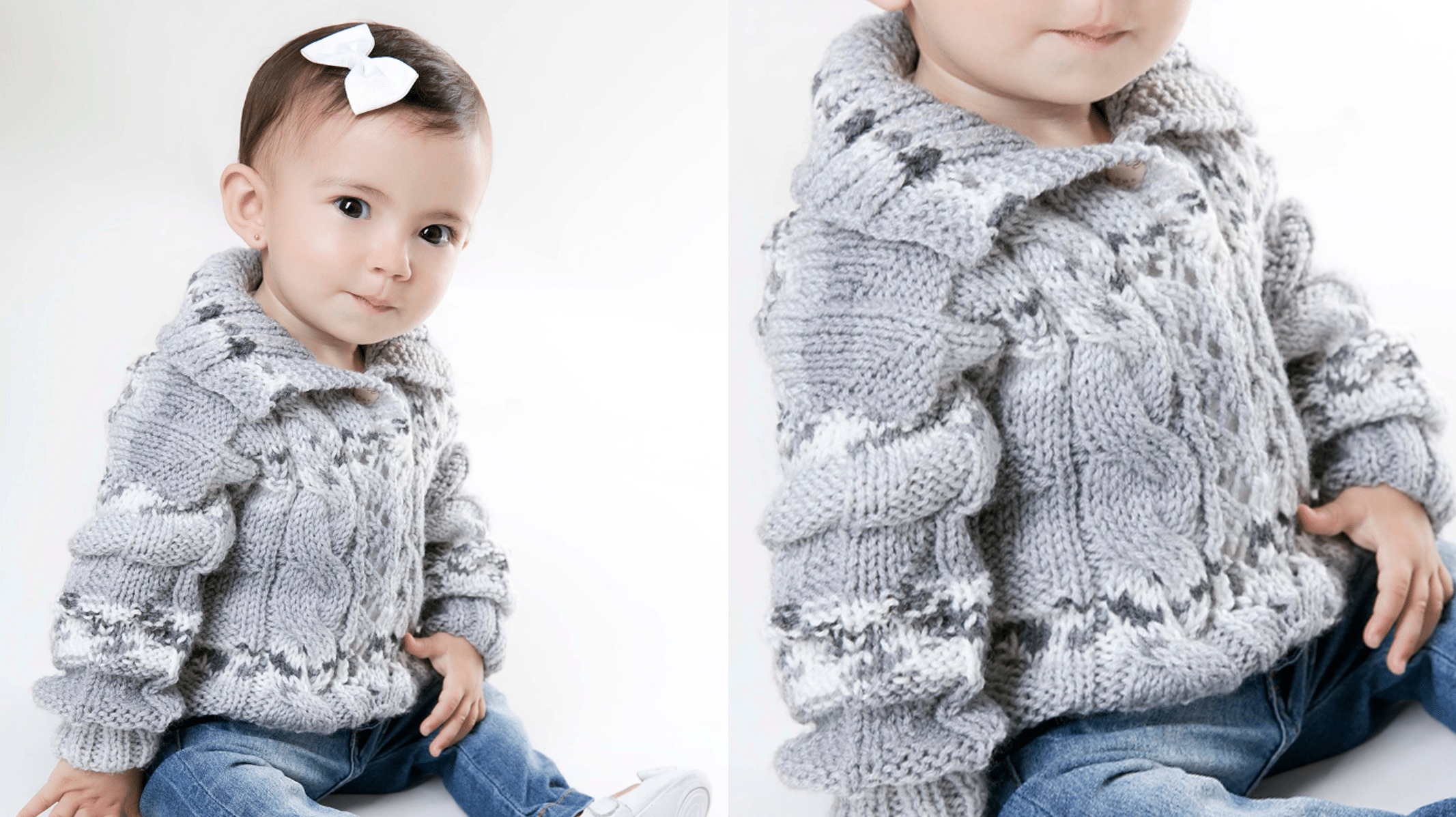 Receita Blusa de Tricô Cinza Print Baby: Conforto e Estilo para os Pequenos
