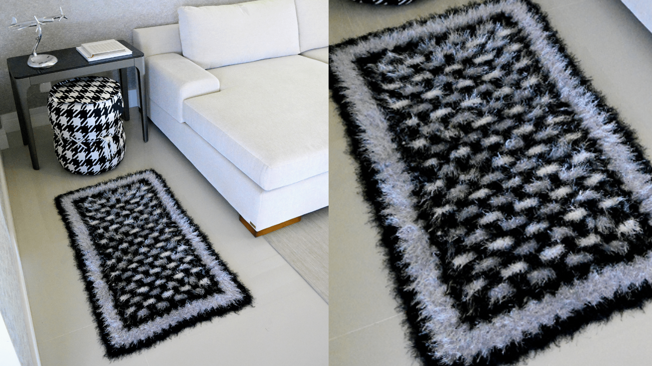 Receita Tapete de Crochê Retangular Clássico: Elegância e Tradição em Cada Ponto